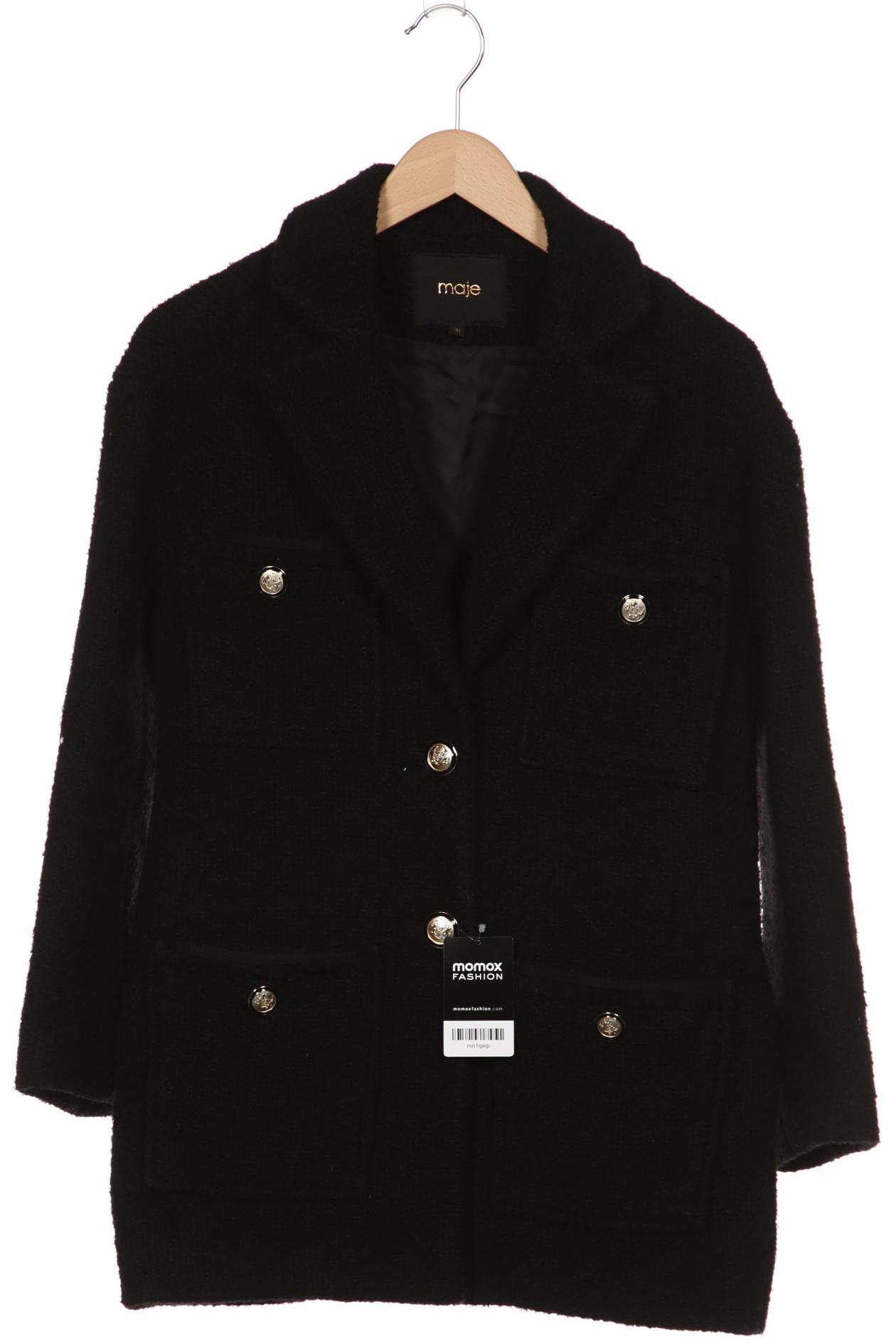 

maje Damen Jacke, schwarz, Gr. 36
