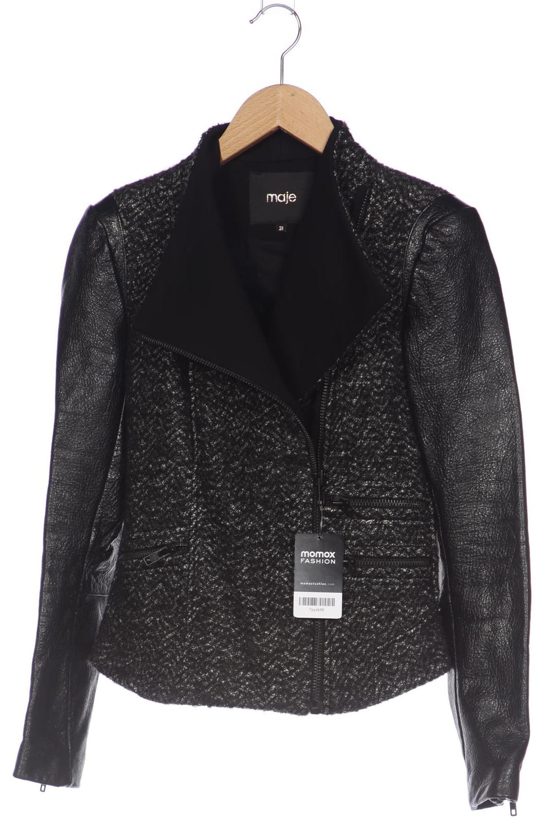 

maje Damen Jacke, schwarz, Gr. 36