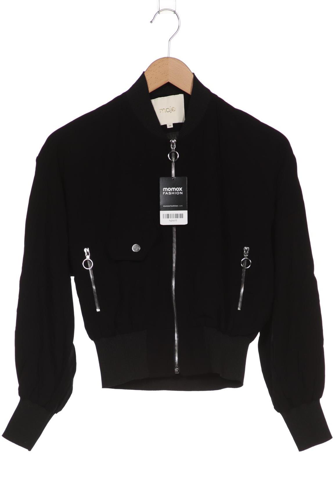 

maje Damen Jacke, schwarz, Gr. 36