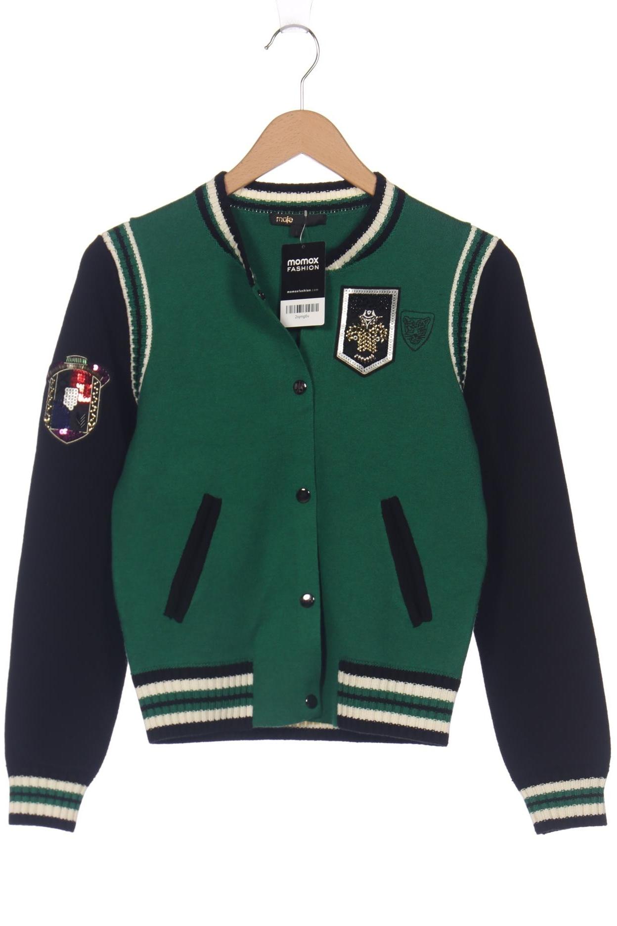 

maje Damen Jacke, grün, Gr. 36