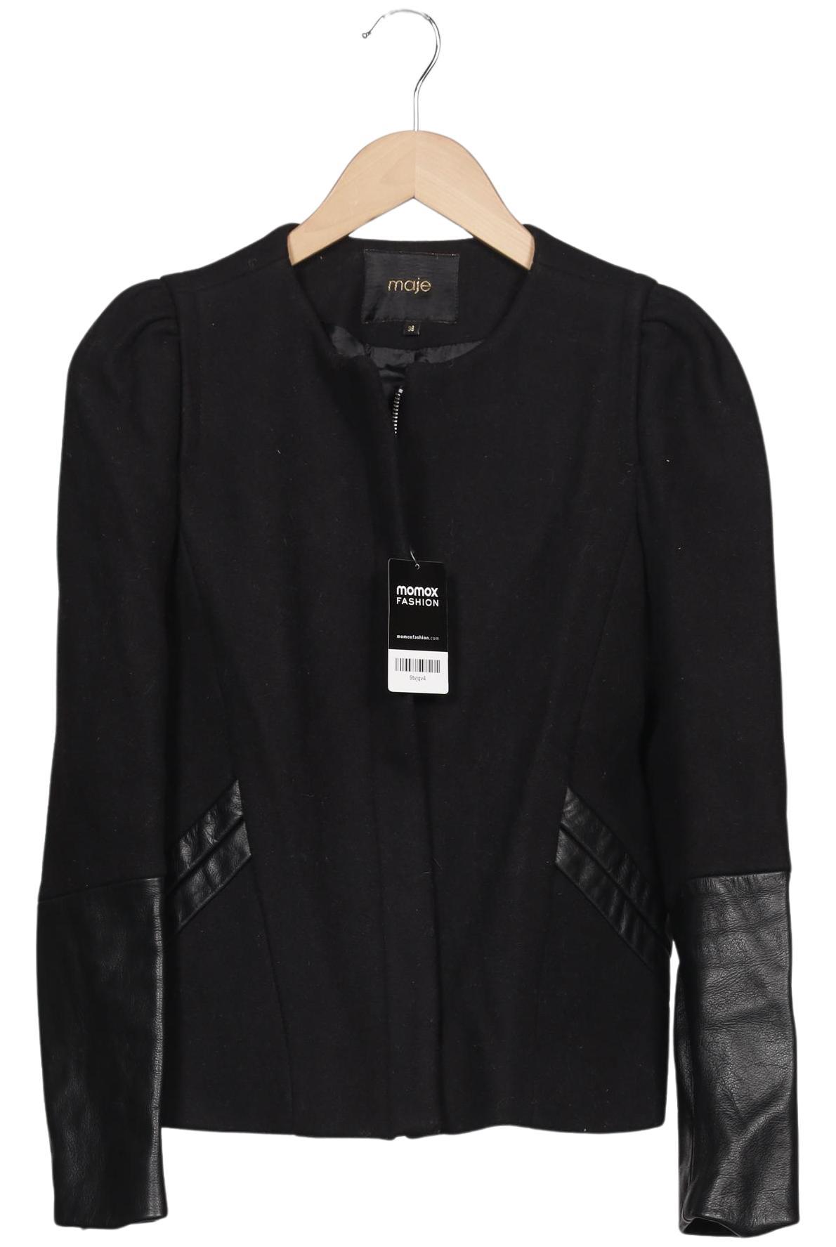 

maje Damen Jacke, schwarz, Gr. 38