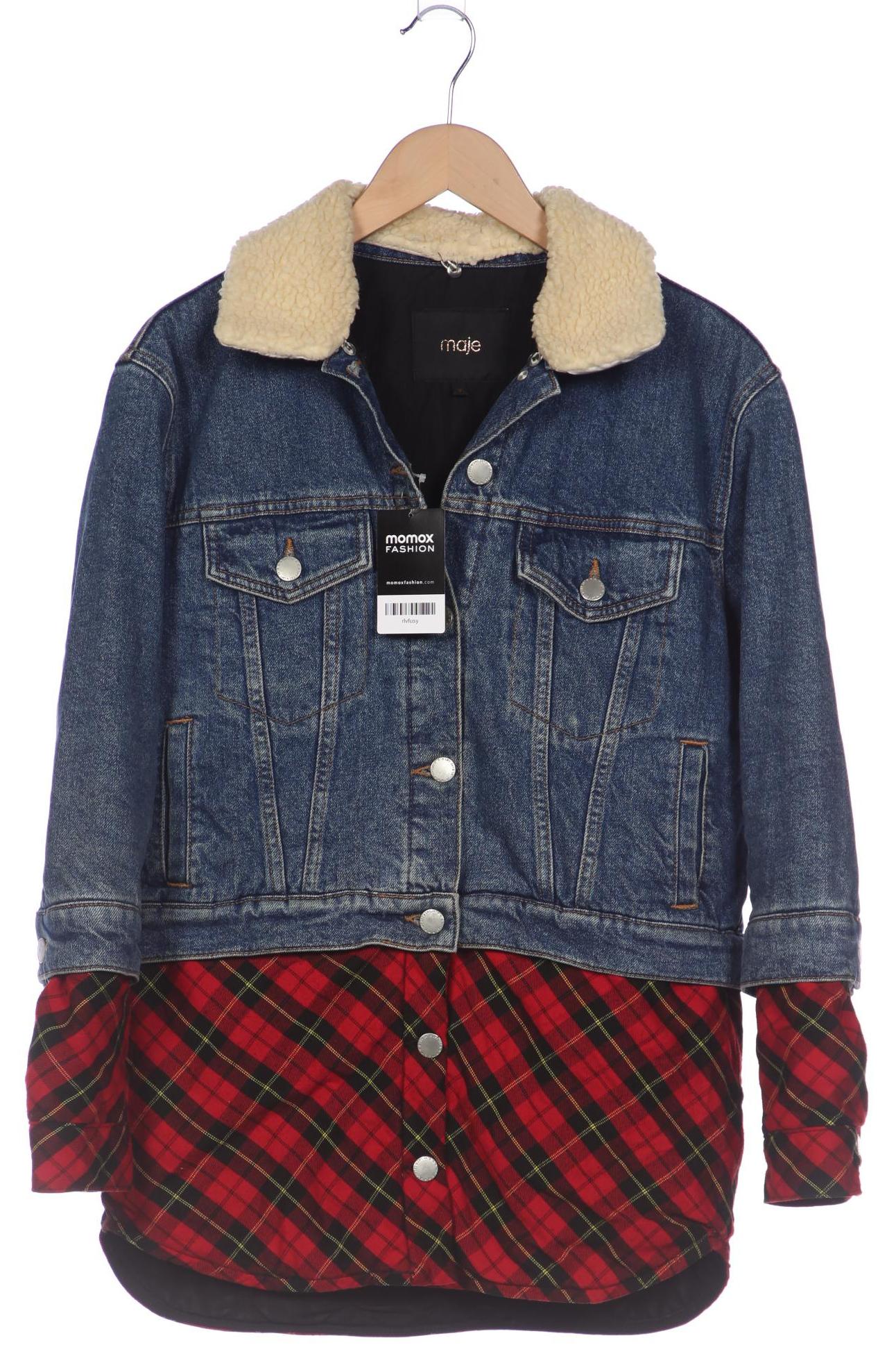 

maje Damen Jacke, marineblau, Gr. 36