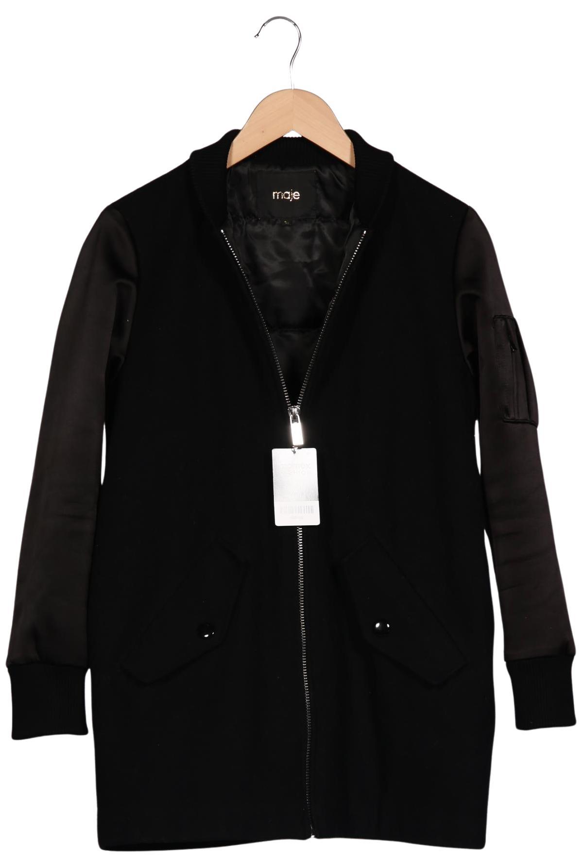 

maje Damen Jacke, schwarz, Gr. 38