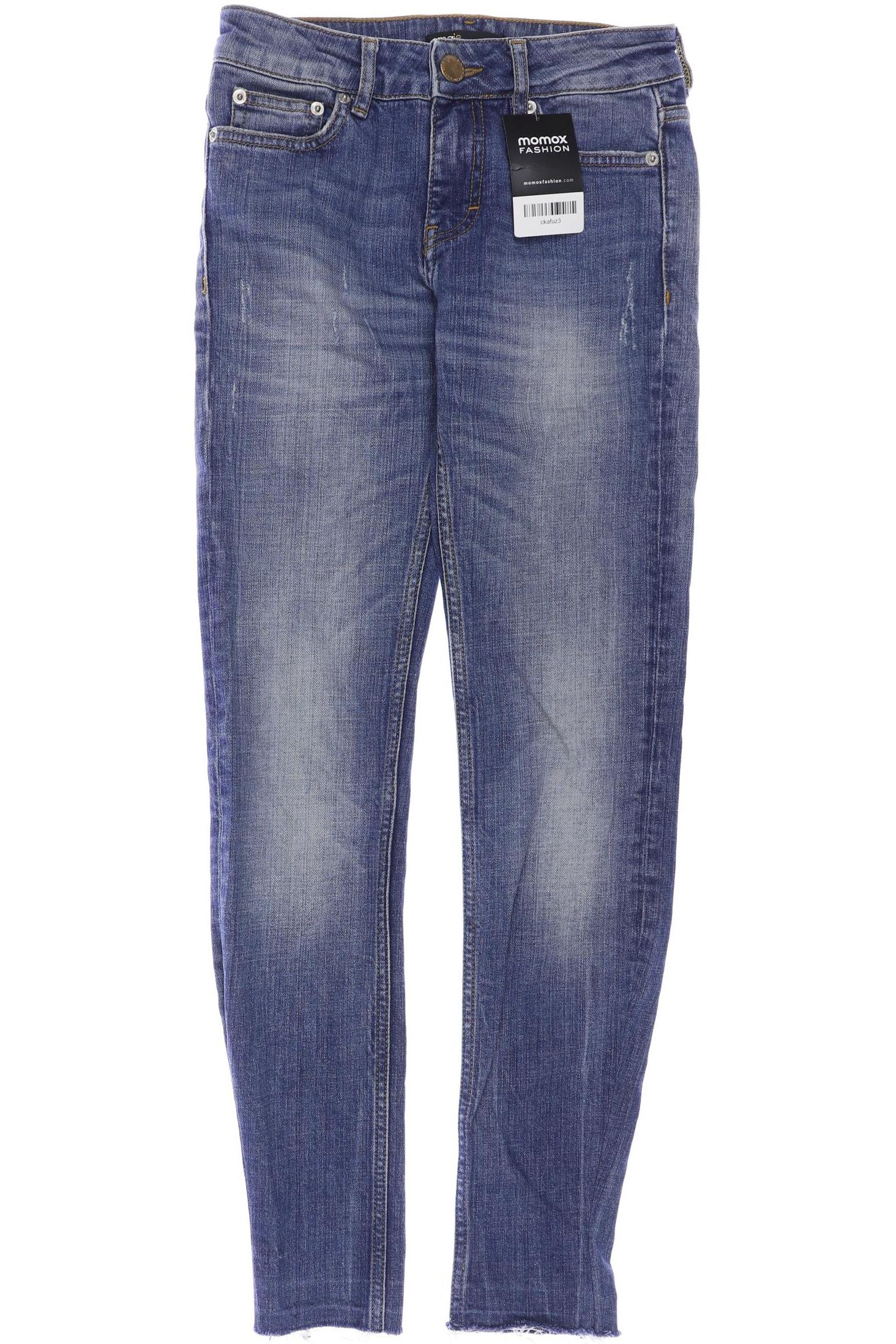 

maje Damen Jeans, blau