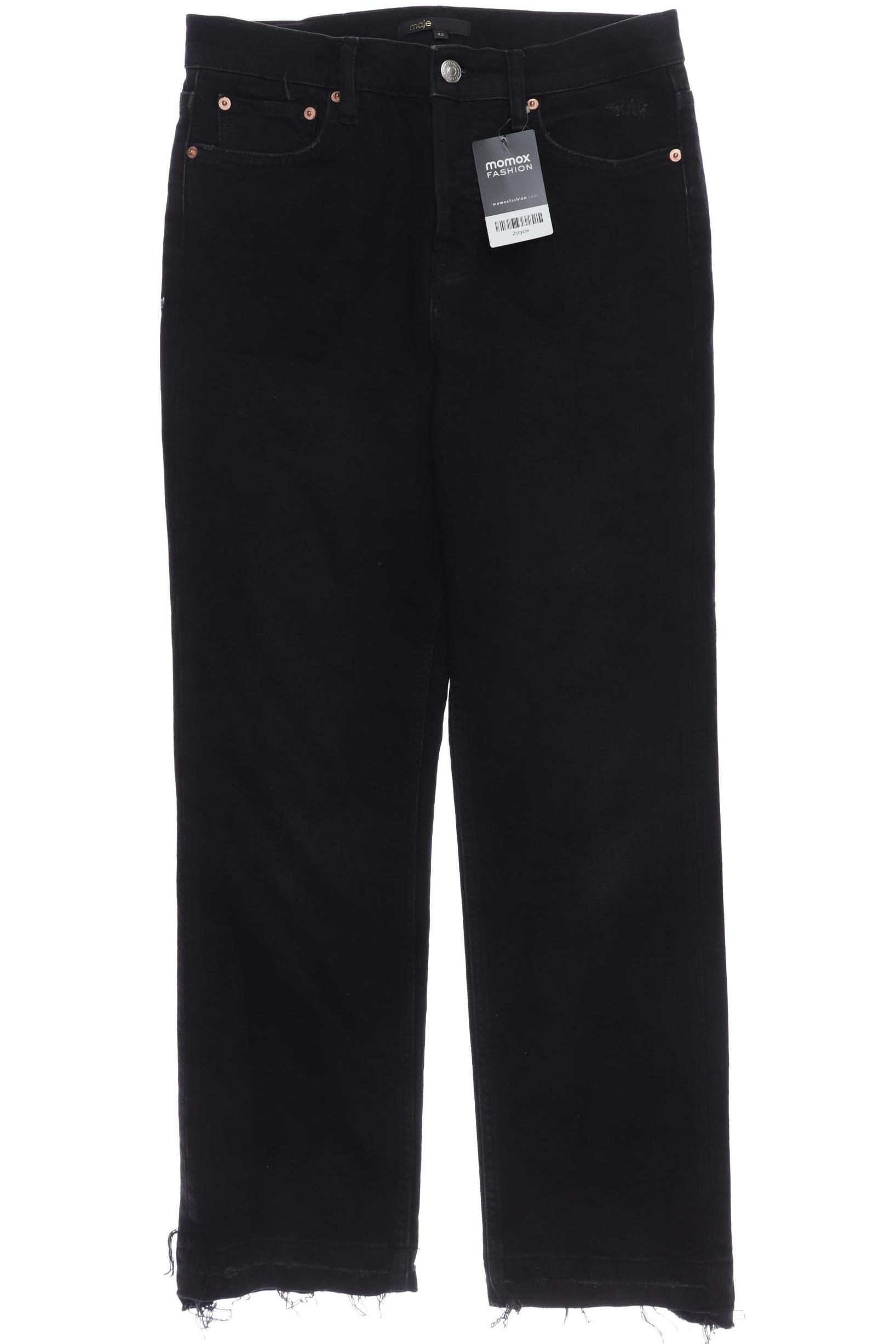 

maje Damen Jeans, schwarz, Gr. 42