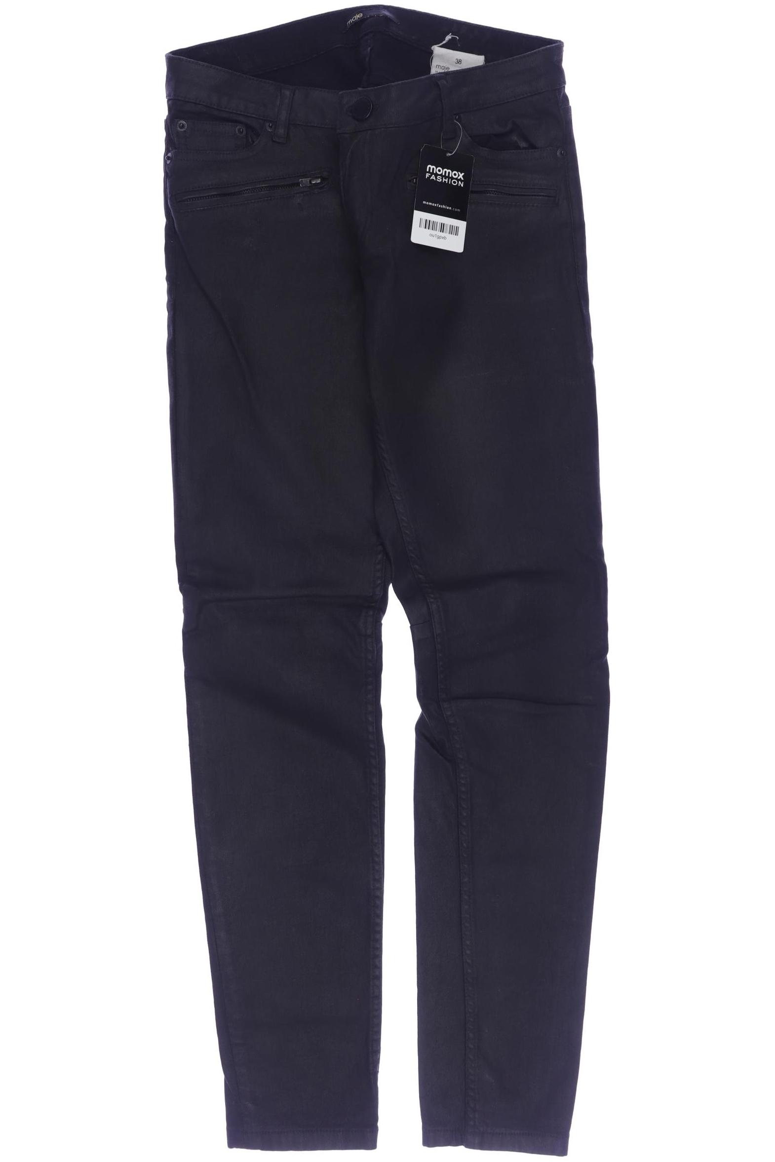 

maje Damen Jeans, schwarz, Gr. 38