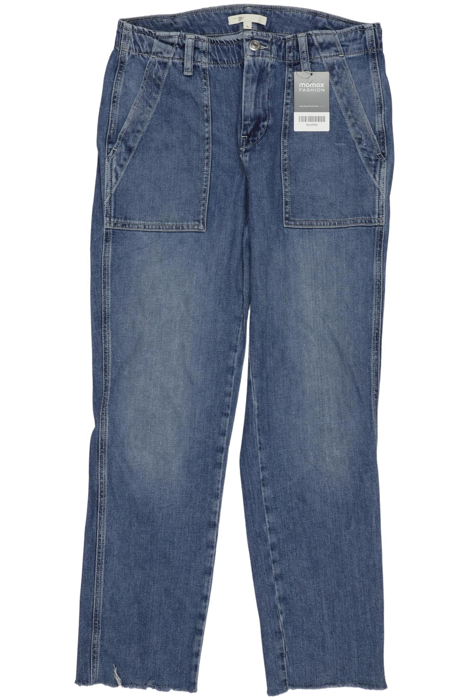 

maje Damen Jeans, blau, Gr. 40