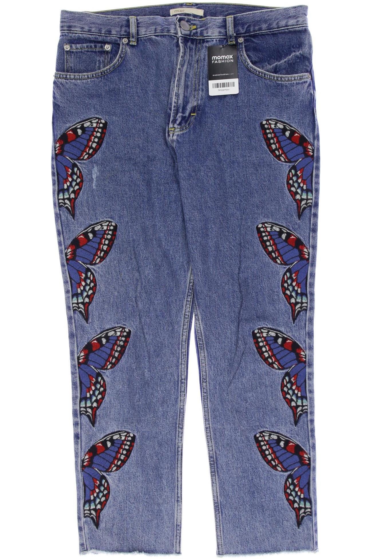 

maje Damen Jeans, blau