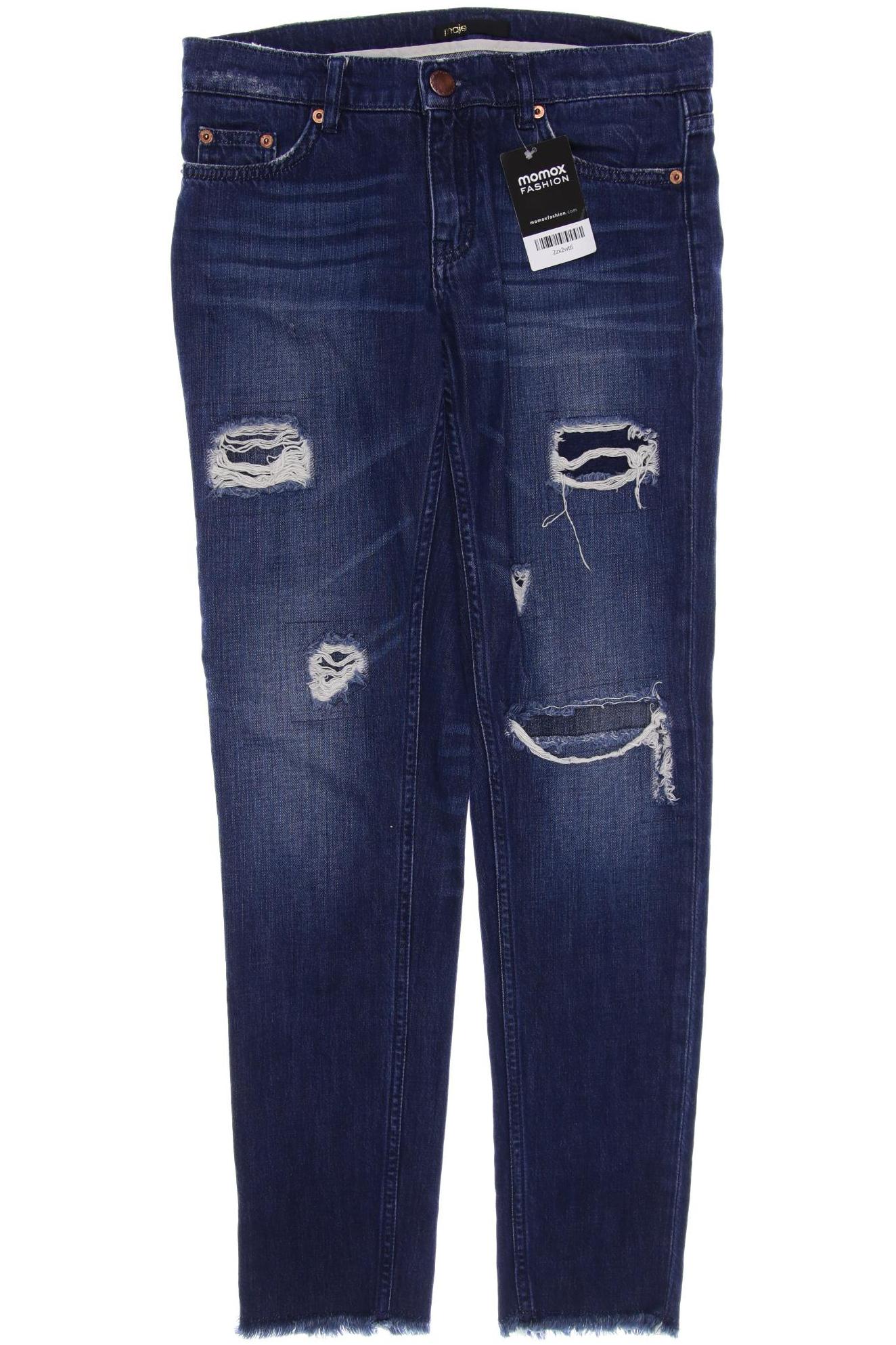 

maje Damen Jeans, marineblau, Gr. 40