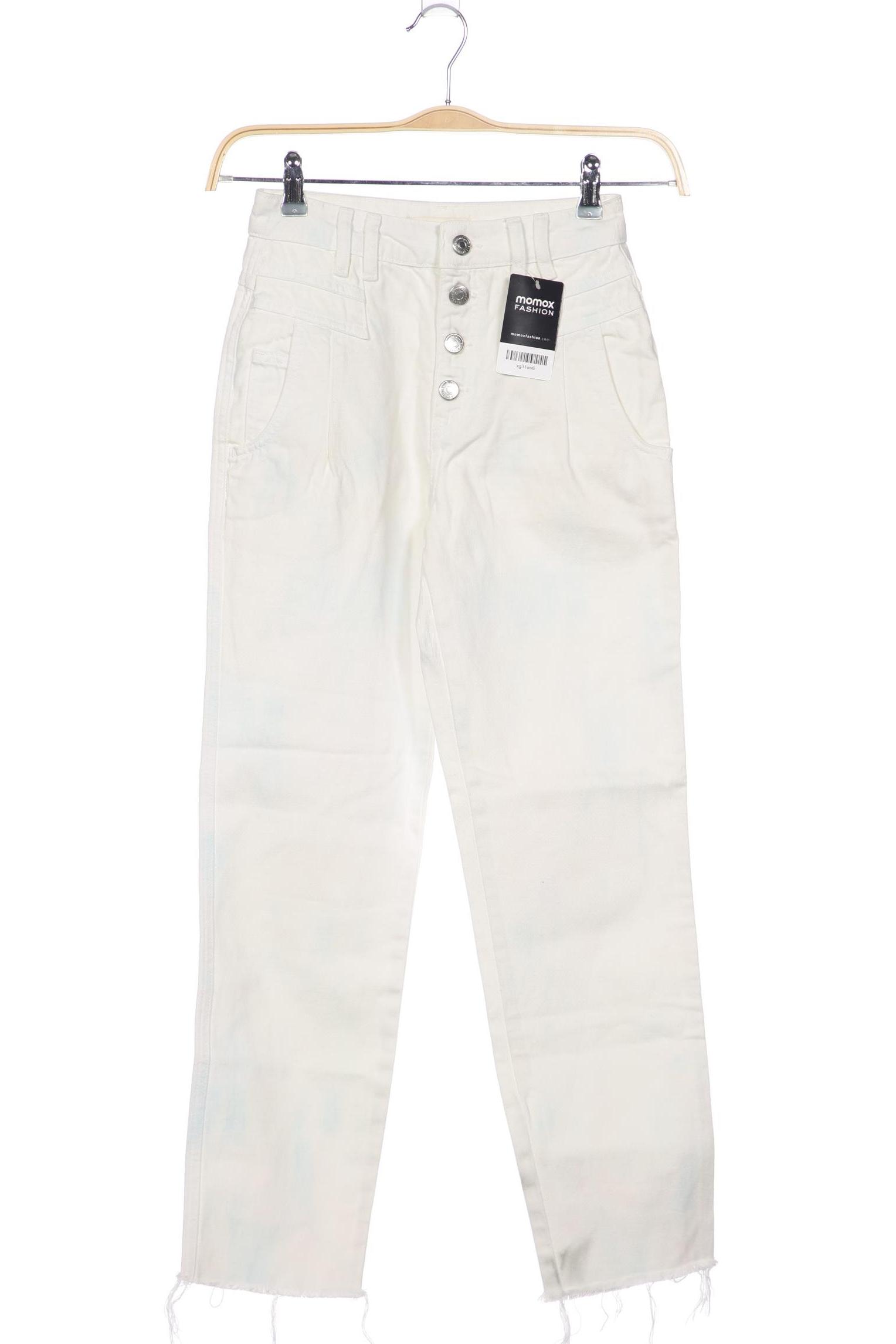 

maje Damen Jeans, weiß, Gr. 34