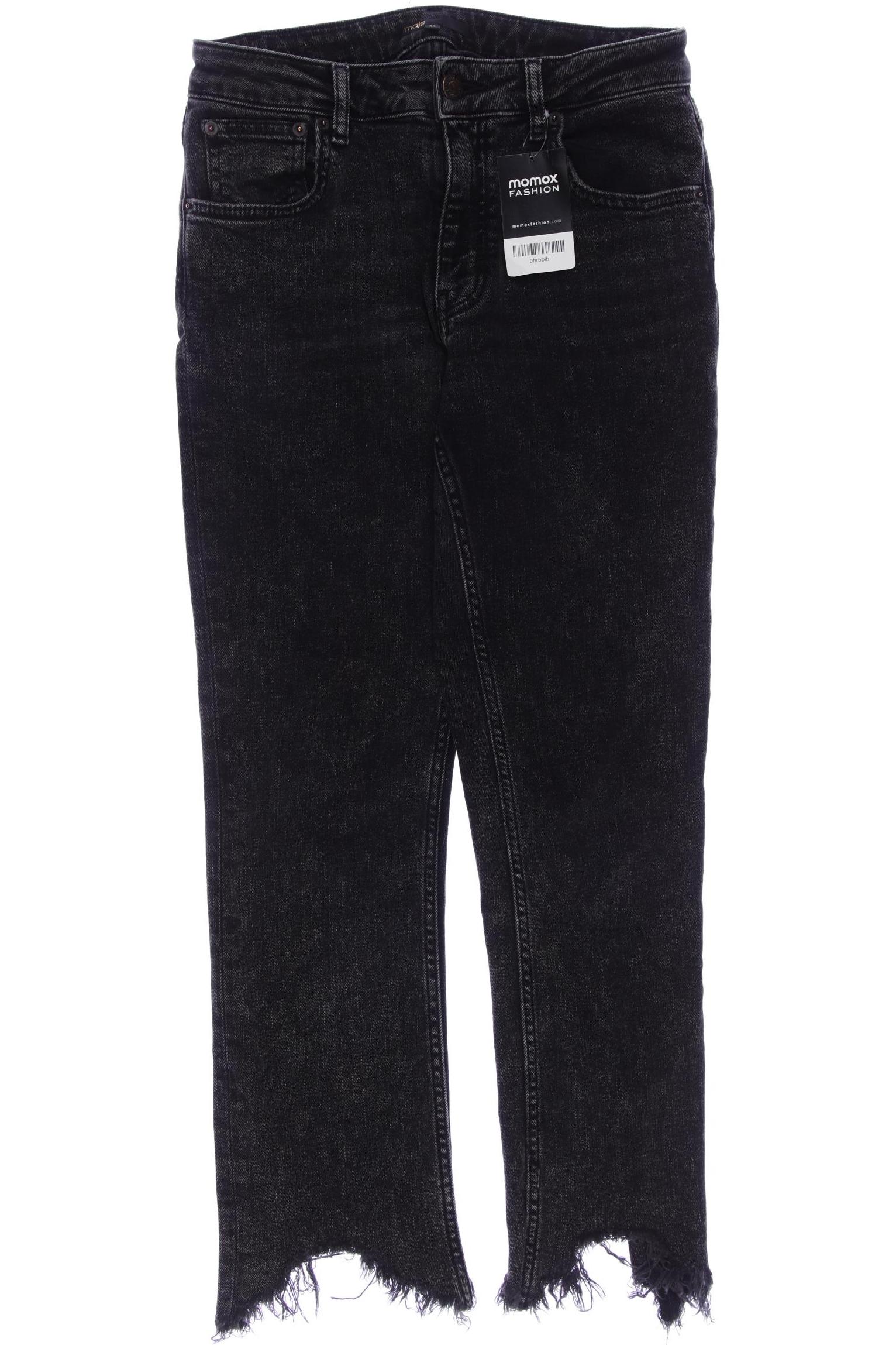 

maje Damen Jeans, schwarz, Gr. 38
