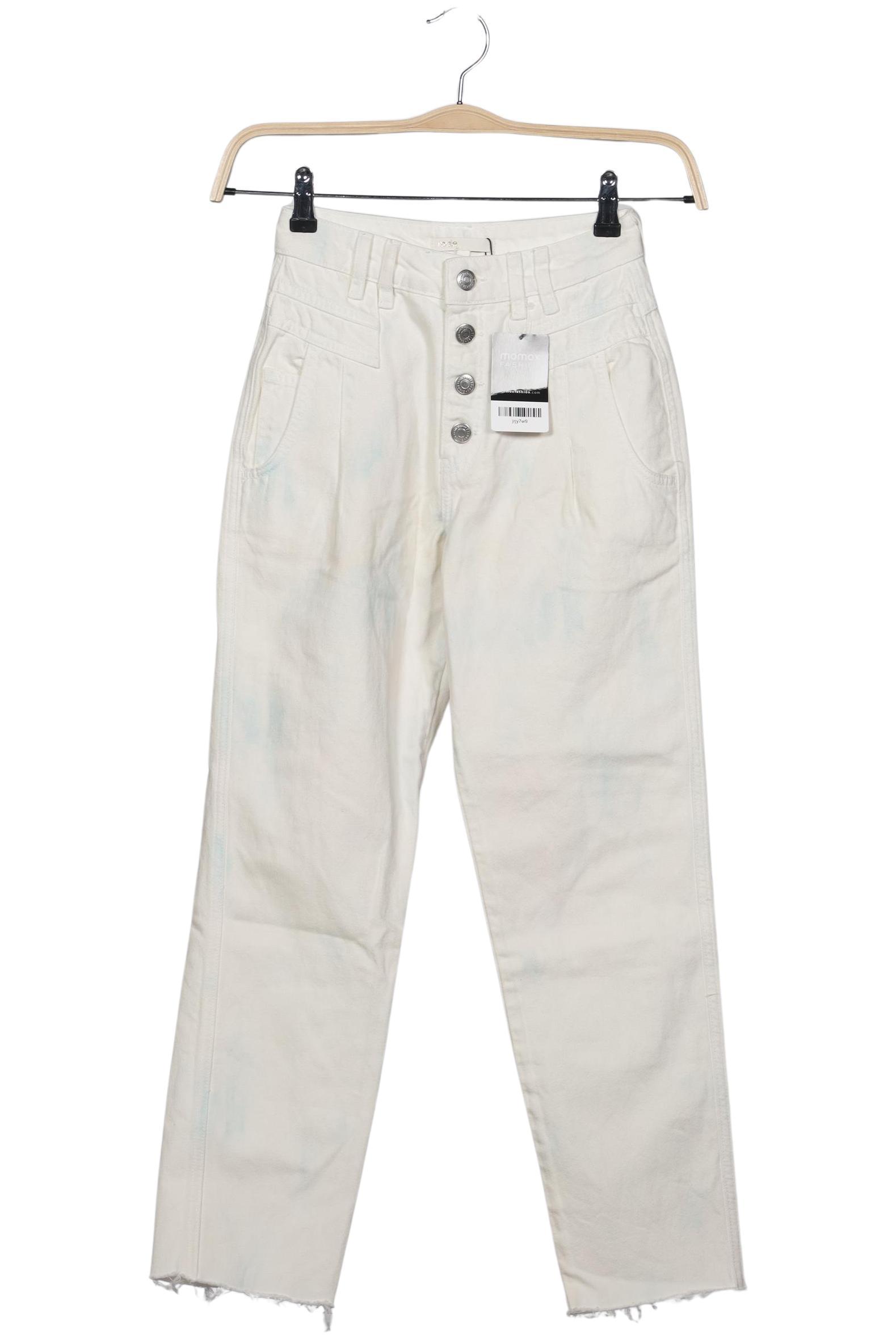 

maje Damen Jeans, cremeweiß, Gr. 34