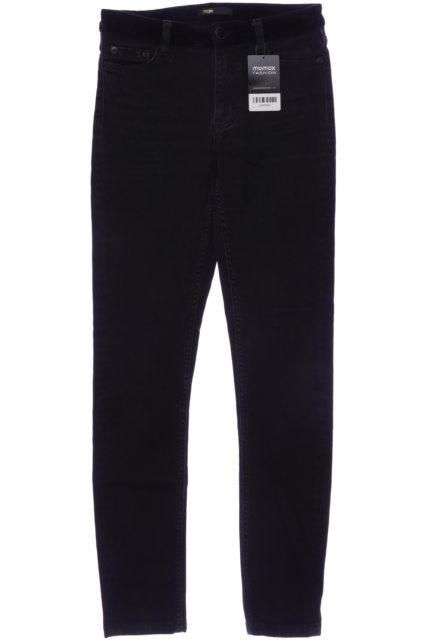 

maje Damen Jeans, schwarz, Gr. 27