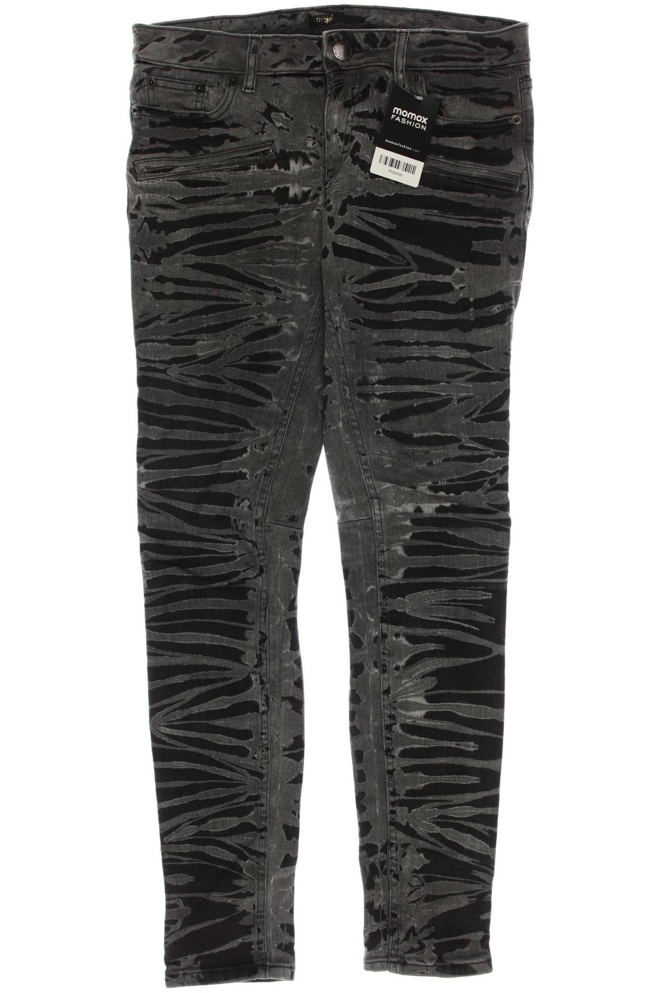 

maje Damen Jeans, grau