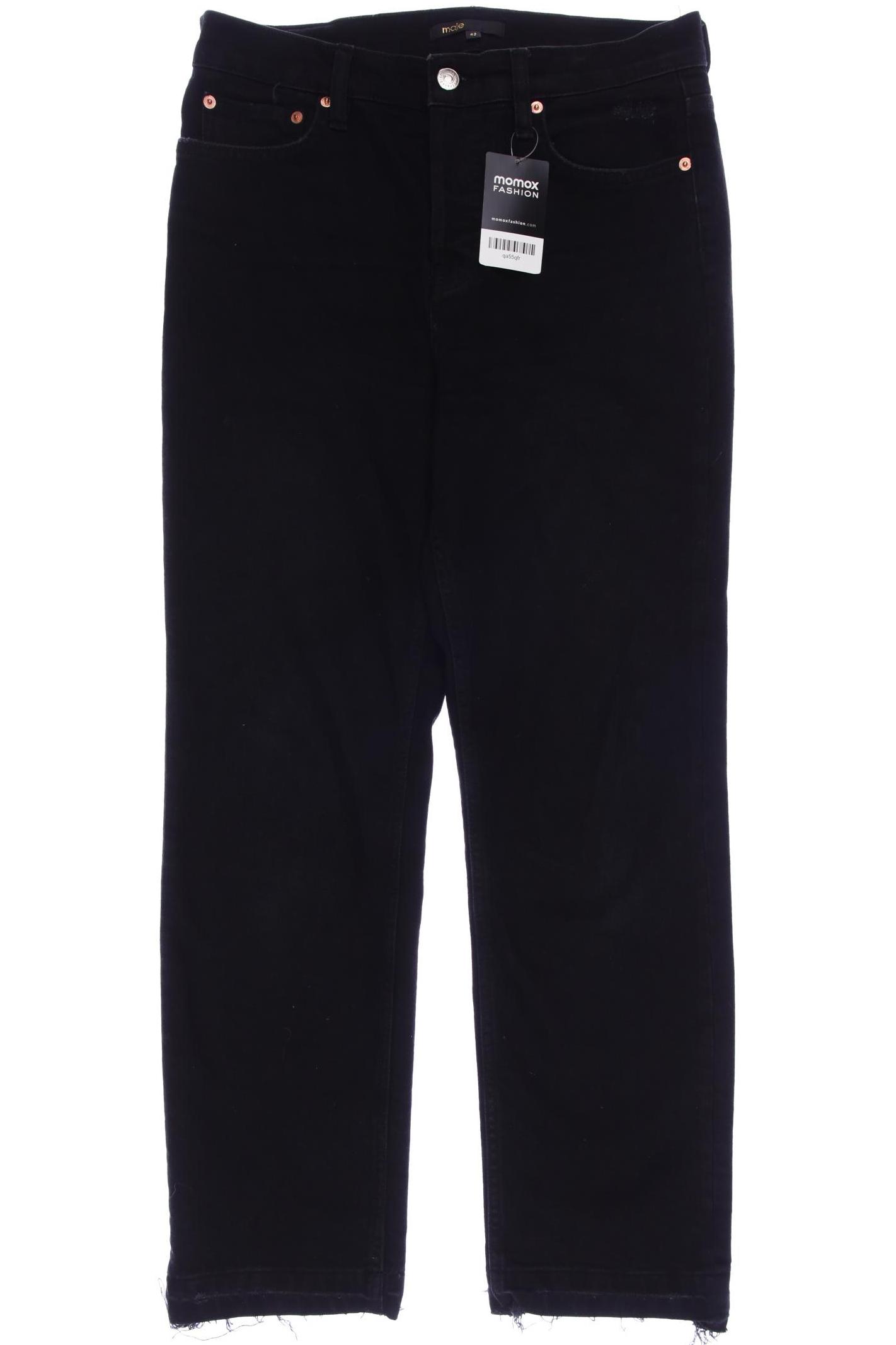 

maje Damen Jeans, schwarz, Gr. 42