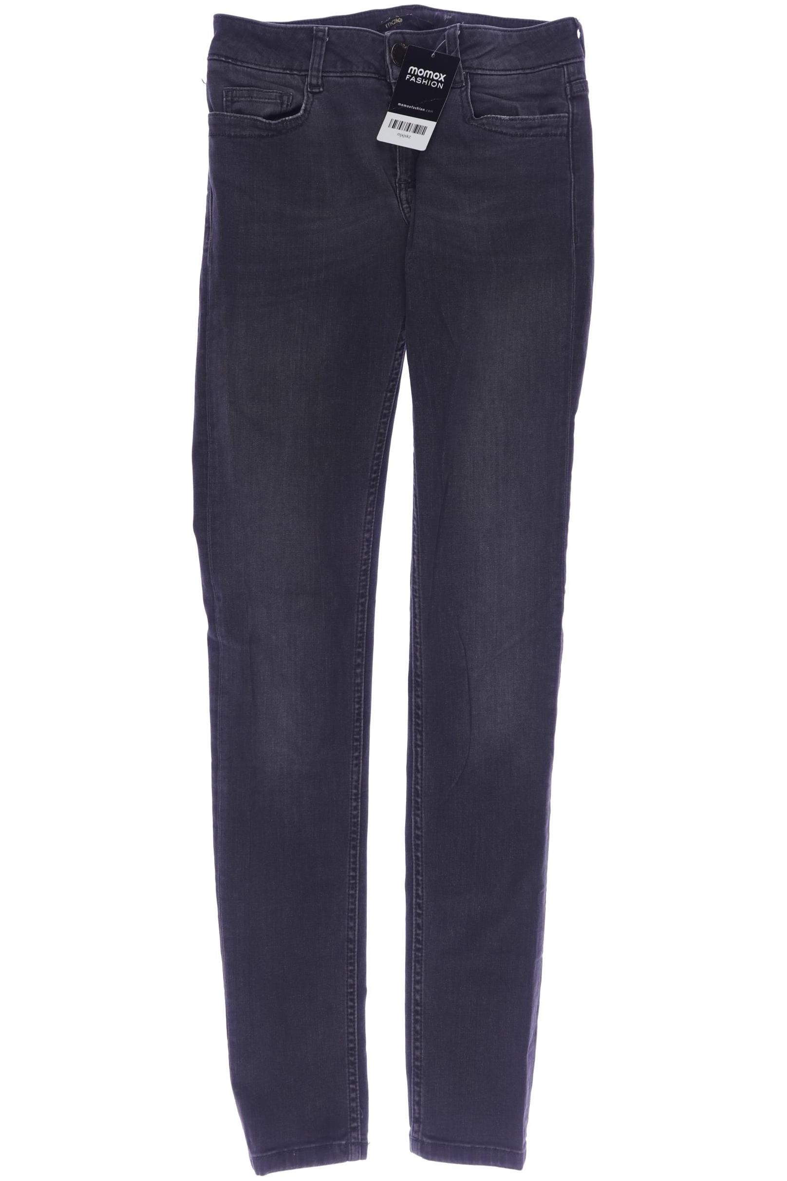 

maje Damen Jeans, grau, Gr. 36
