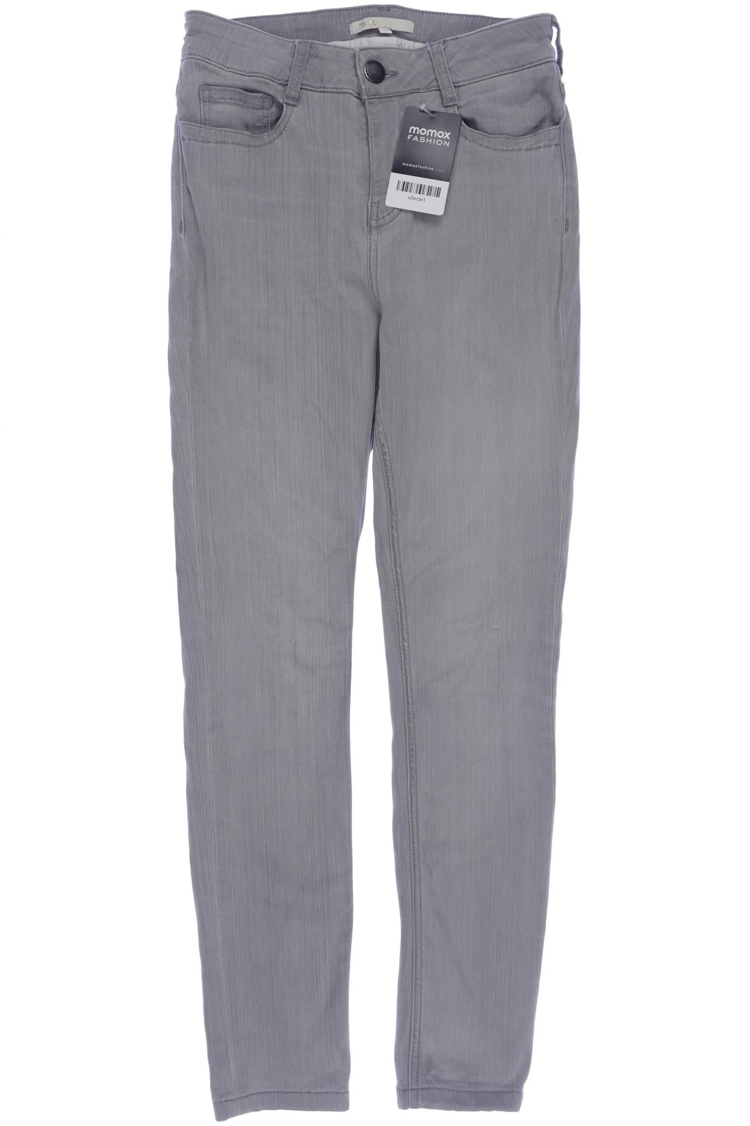 

maje Damen Jeans, grau, Gr. 34