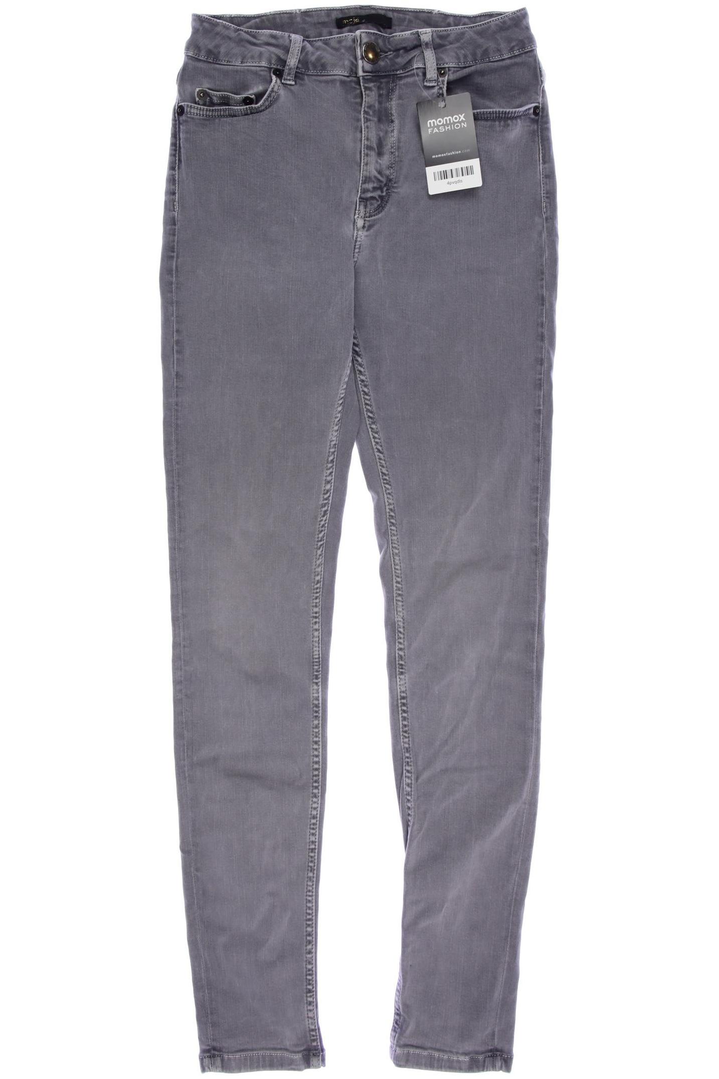 

maje Damen Jeans, grau, Gr. 38
