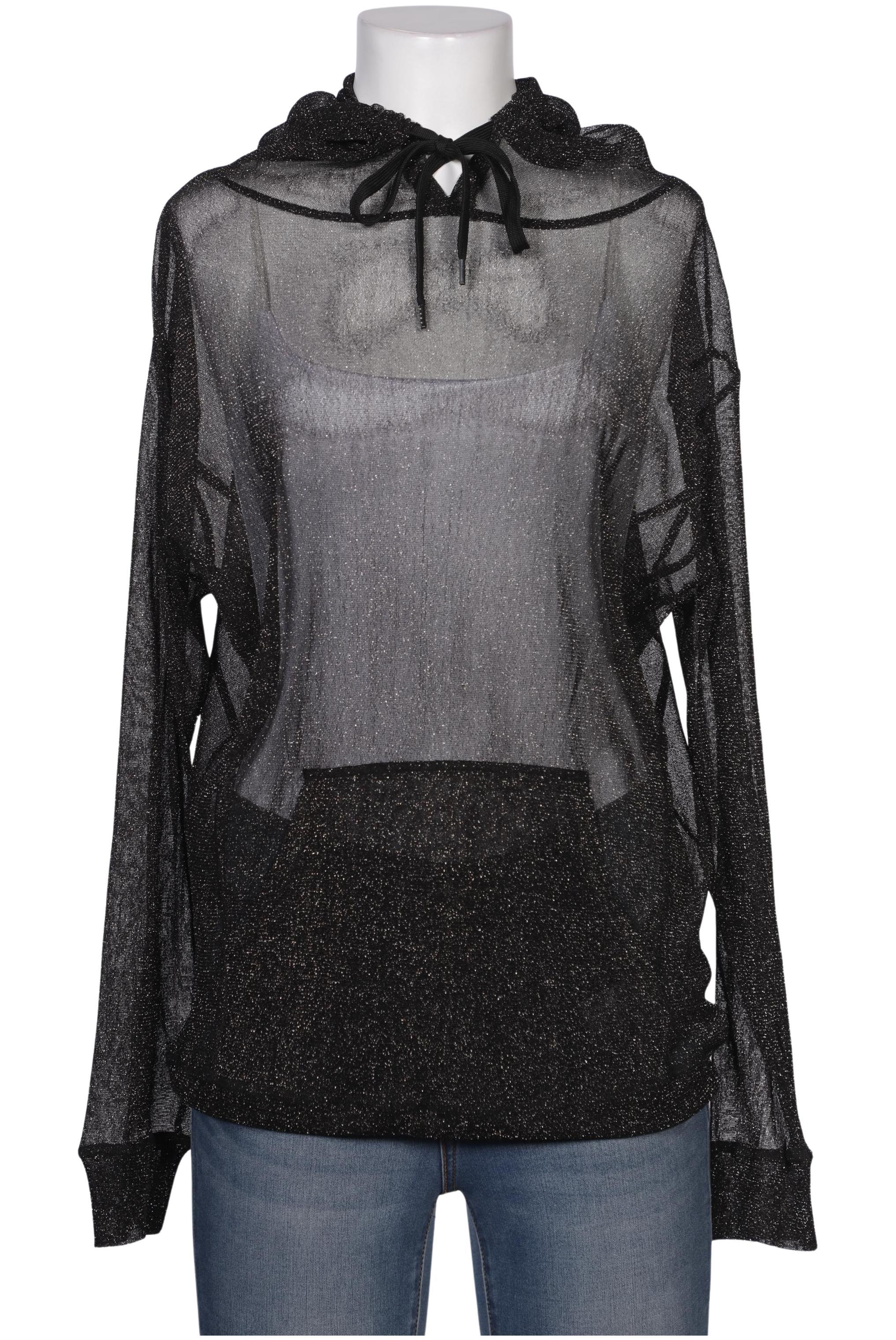 

maje Damen Kapuzenpullover, schwarz, Gr. 36