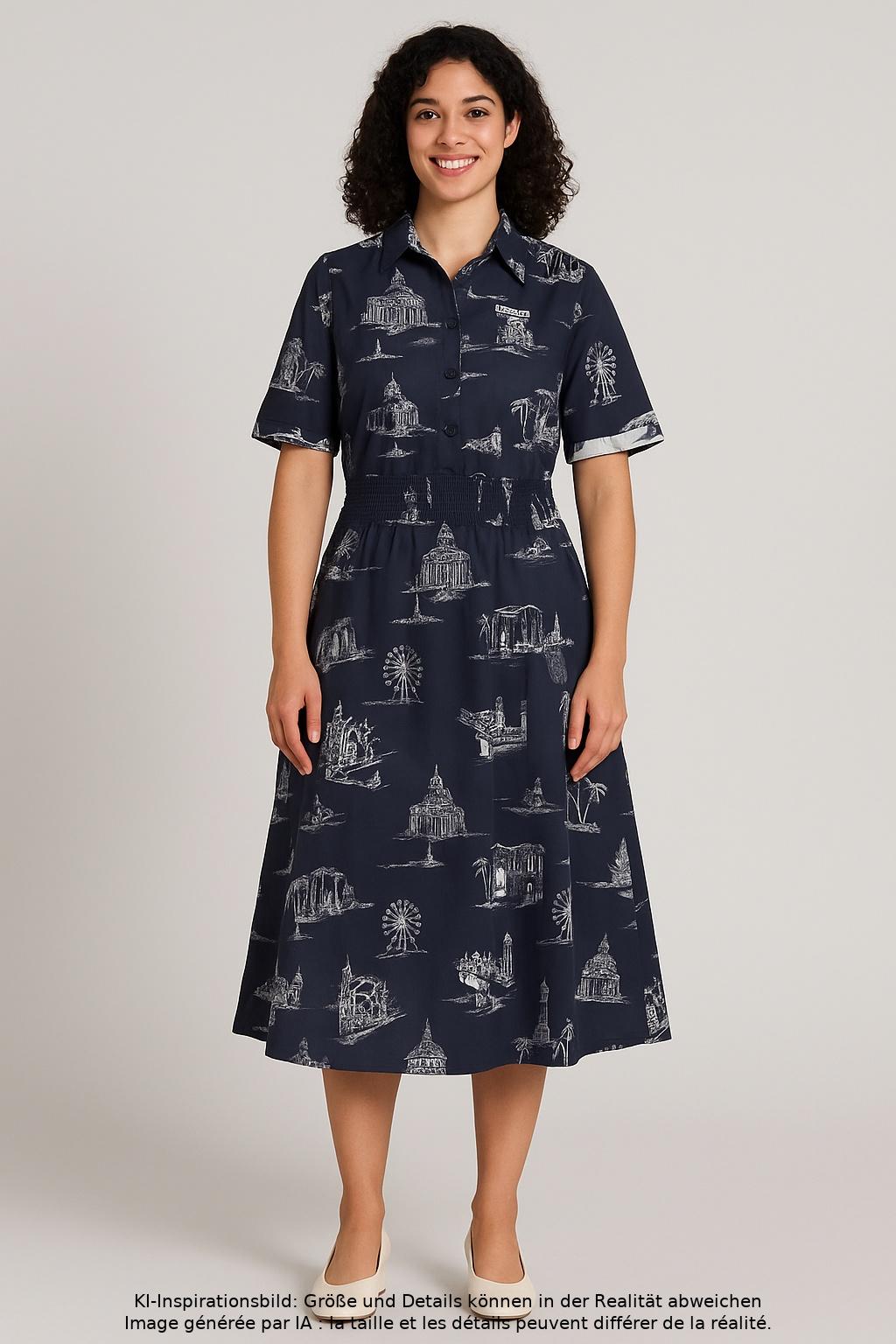 

maje Damen Kleid, mehrfarbig, Gr. 38