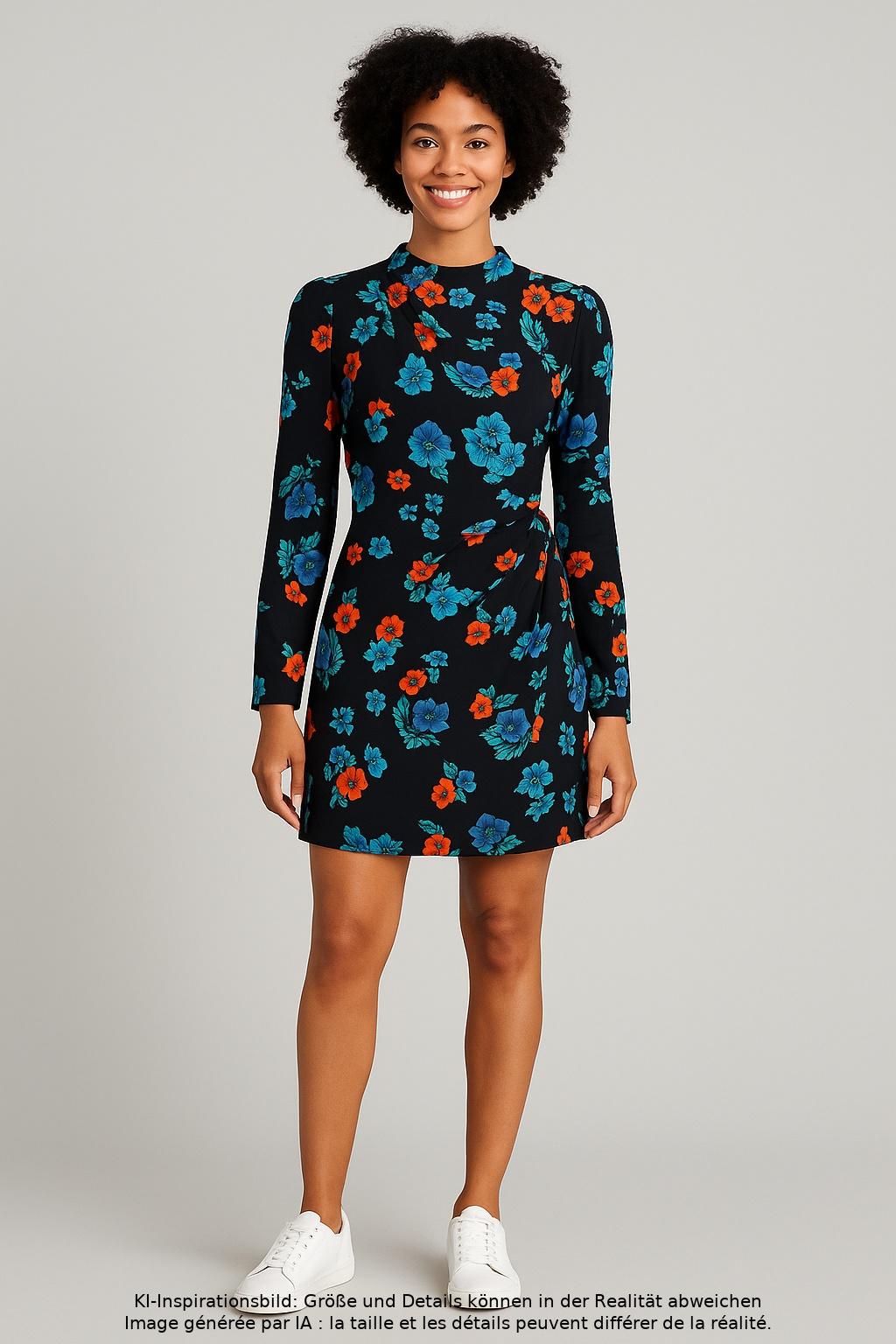 

maje Damen Kleid, mehrfarbig, Gr. 42