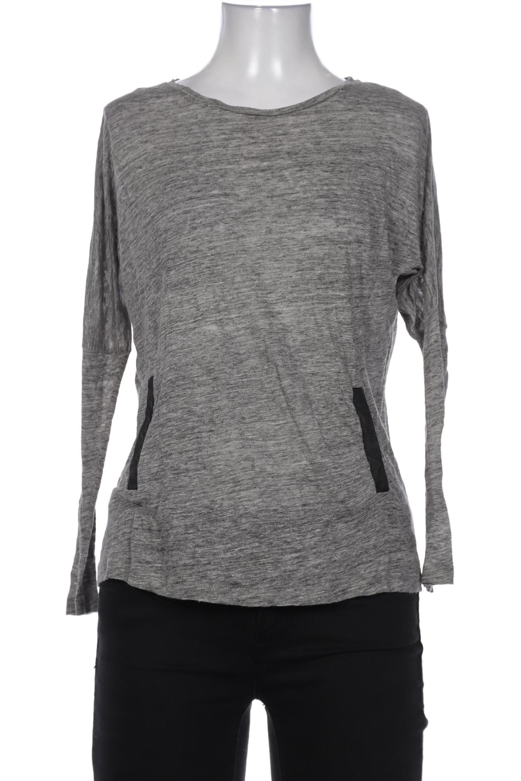 

maje Damen Langarmshirt, grau, Gr. 36