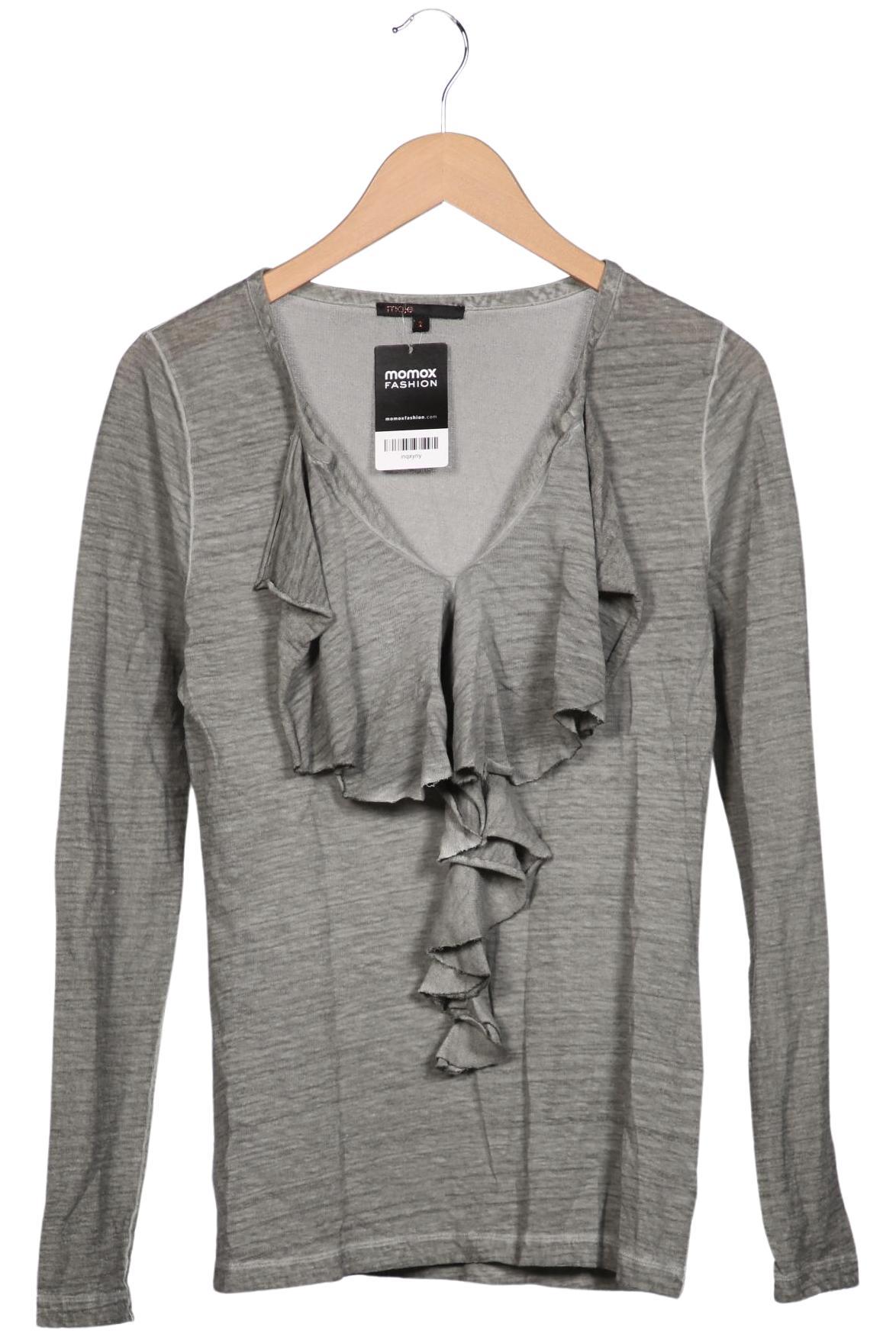 

maje Damen Langarmshirt, grau, Gr. 38