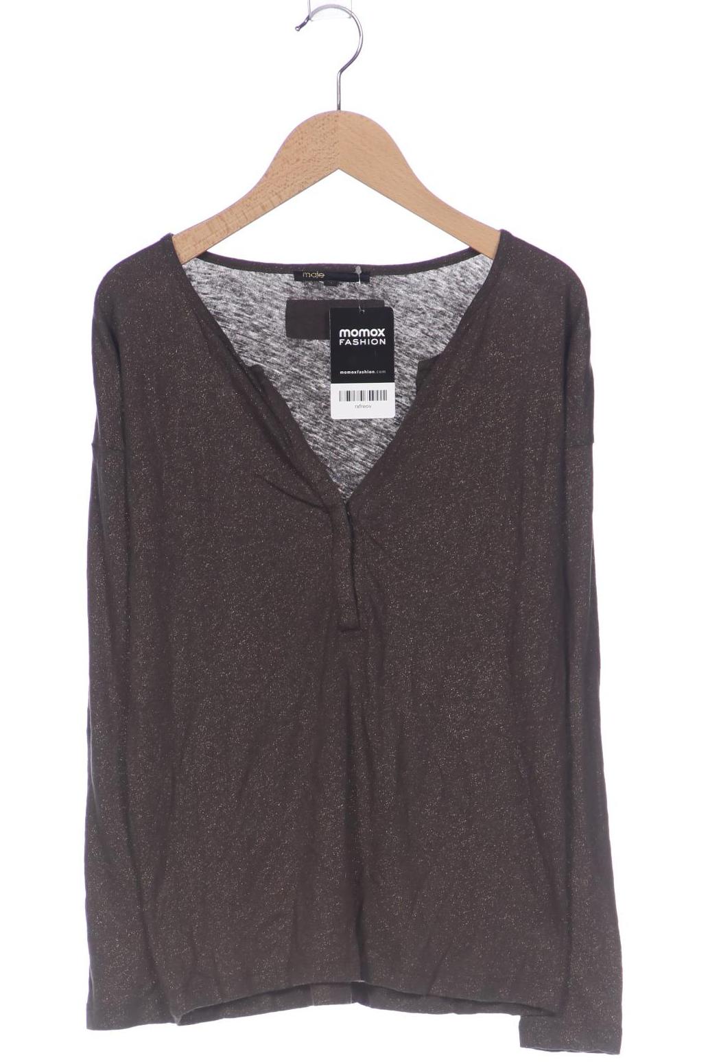 

maje Damen Langarmshirt, grau, Gr. 36