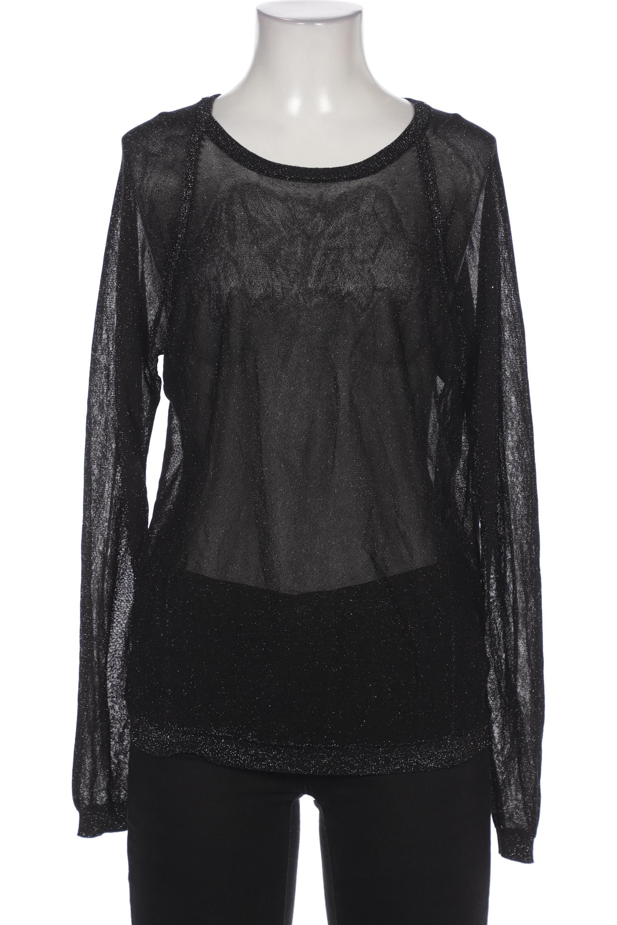 

maje Damen Langarmshirt, schwarz