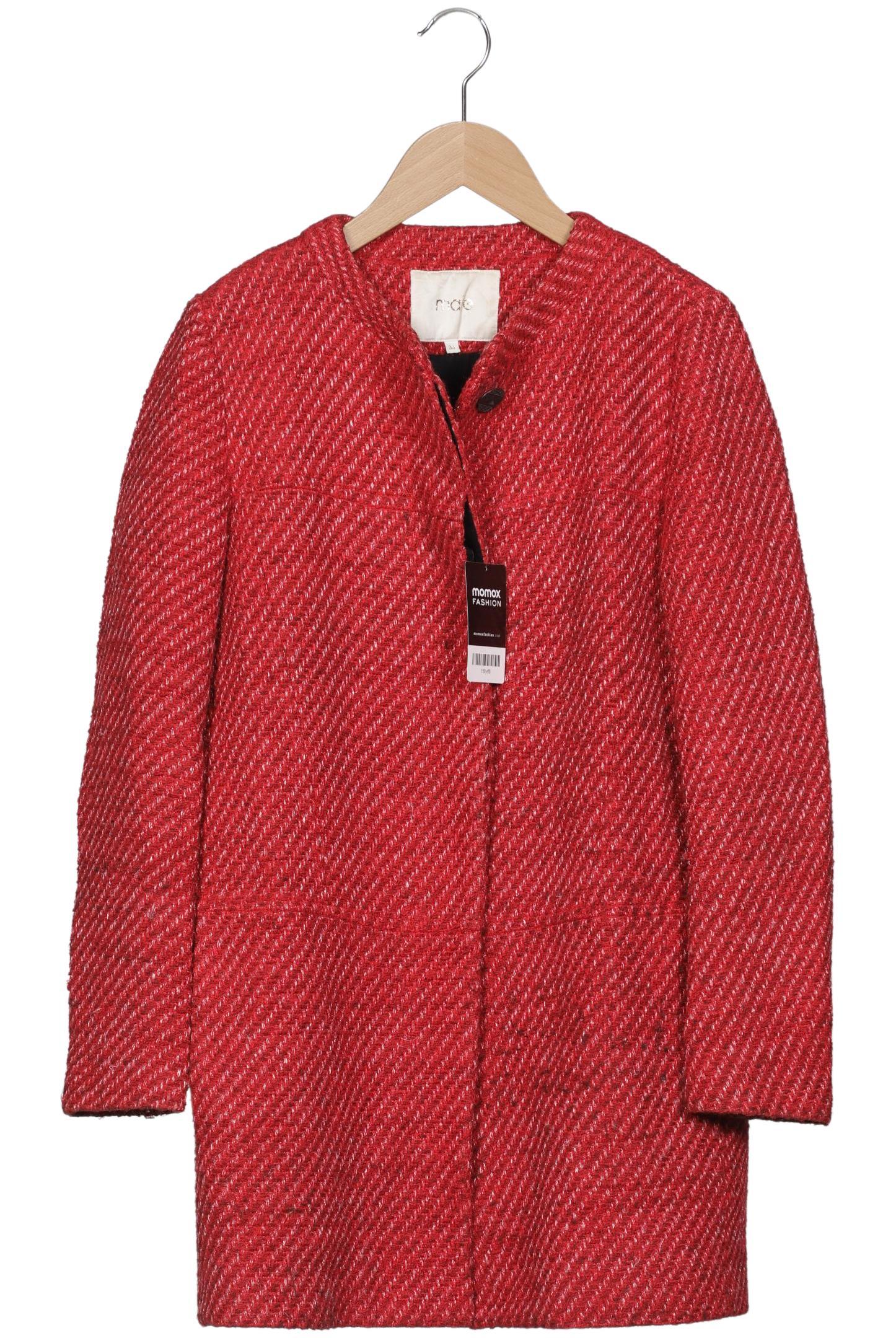 

maje Damen Mantel, rot, Gr. 36