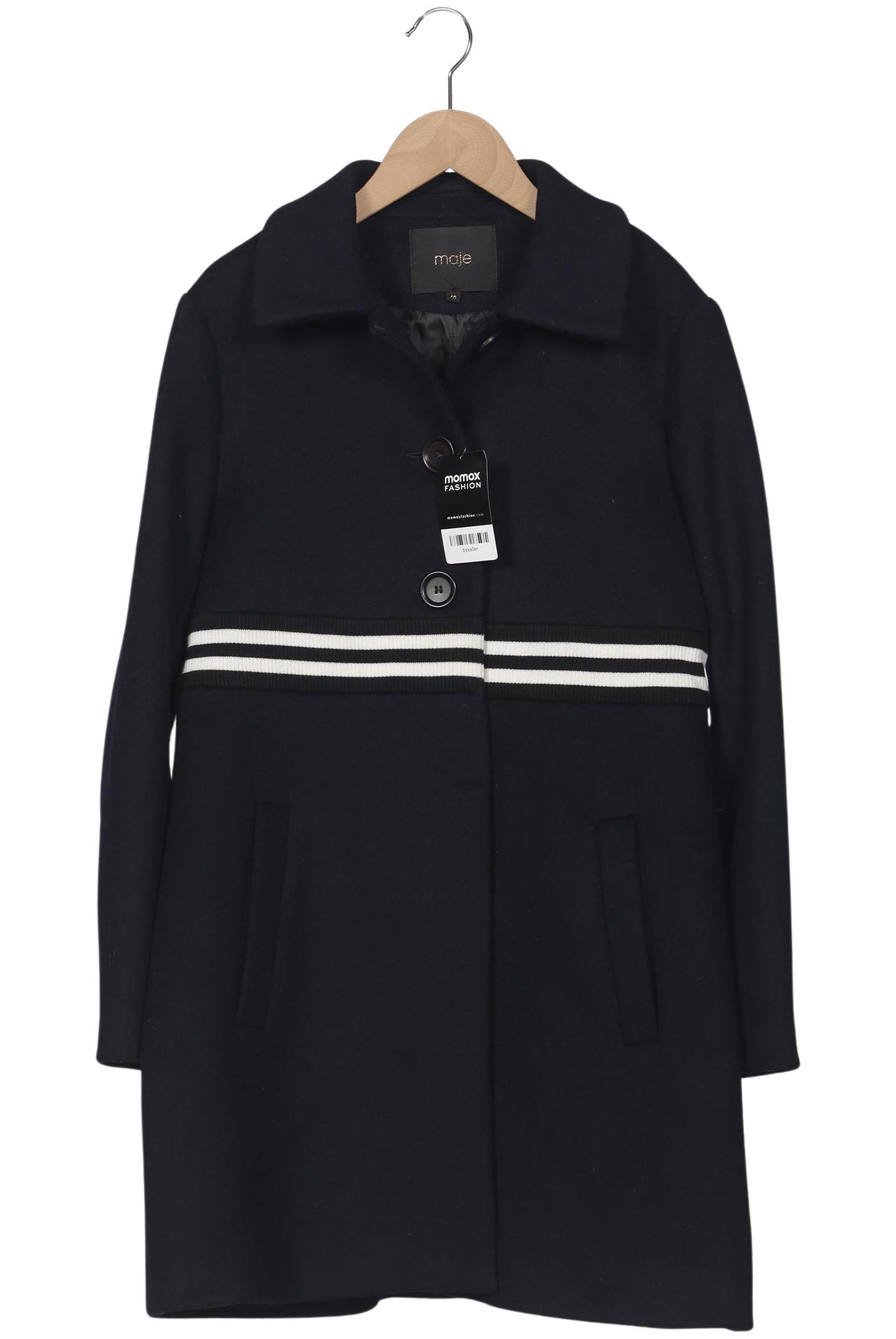 

maje Damen Mantel, marineblau, Gr. 40