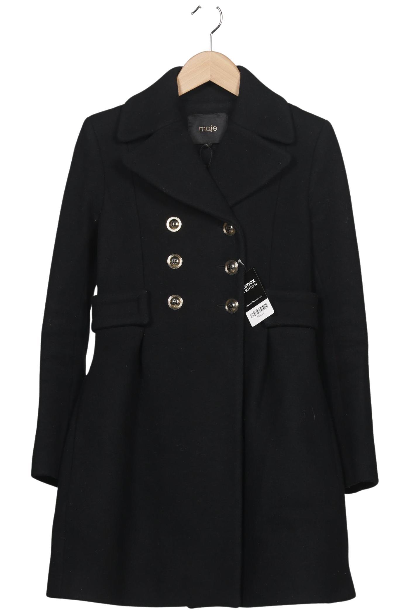 

maje Damen Mantel, marineblau, Gr. 36