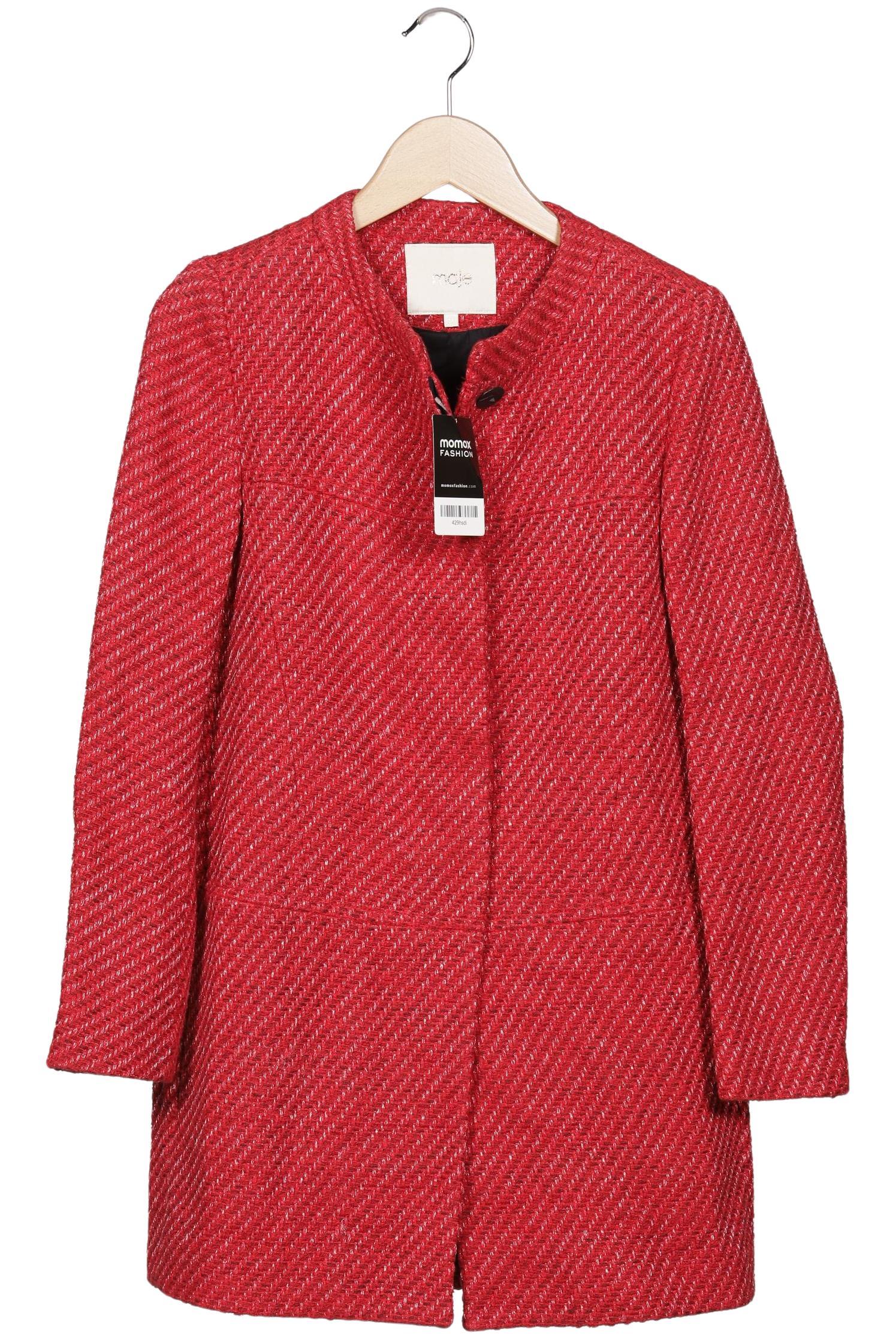 

maje Damen Mantel, rot, Gr. 36
