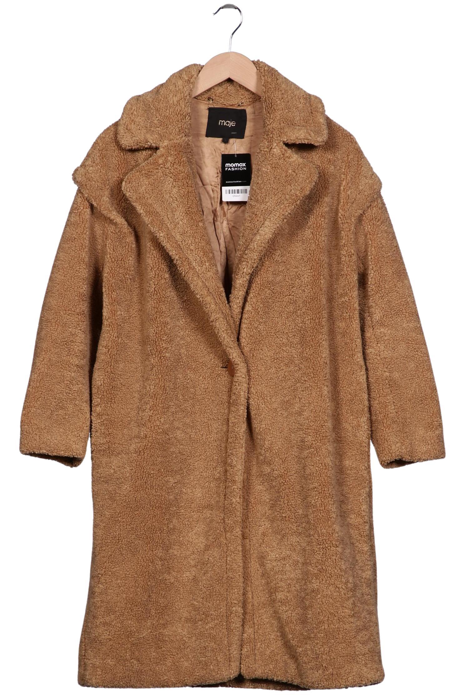 

maje Damen Mantel, beige, Gr. 36