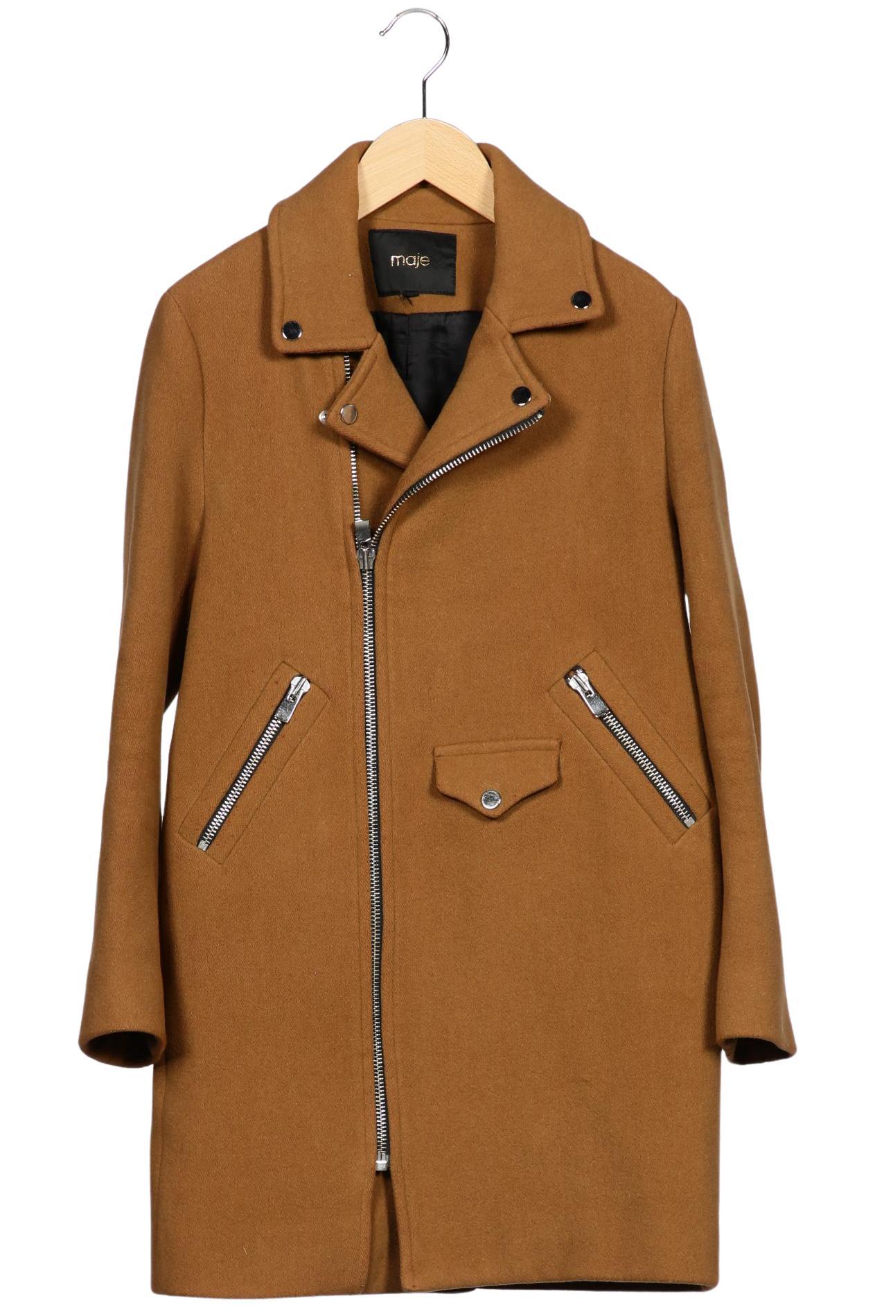 

maje Damen Mantel, braun, Gr. 38
