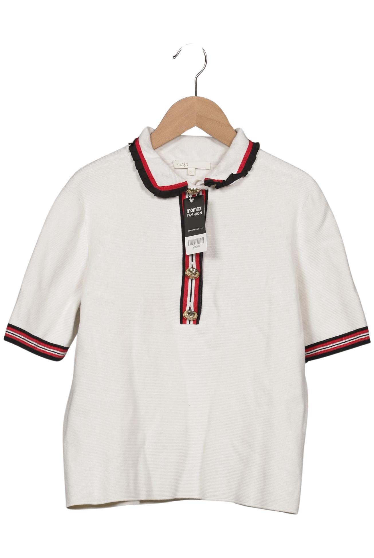 

maje Damen Poloshirt, weiß, Gr. 38