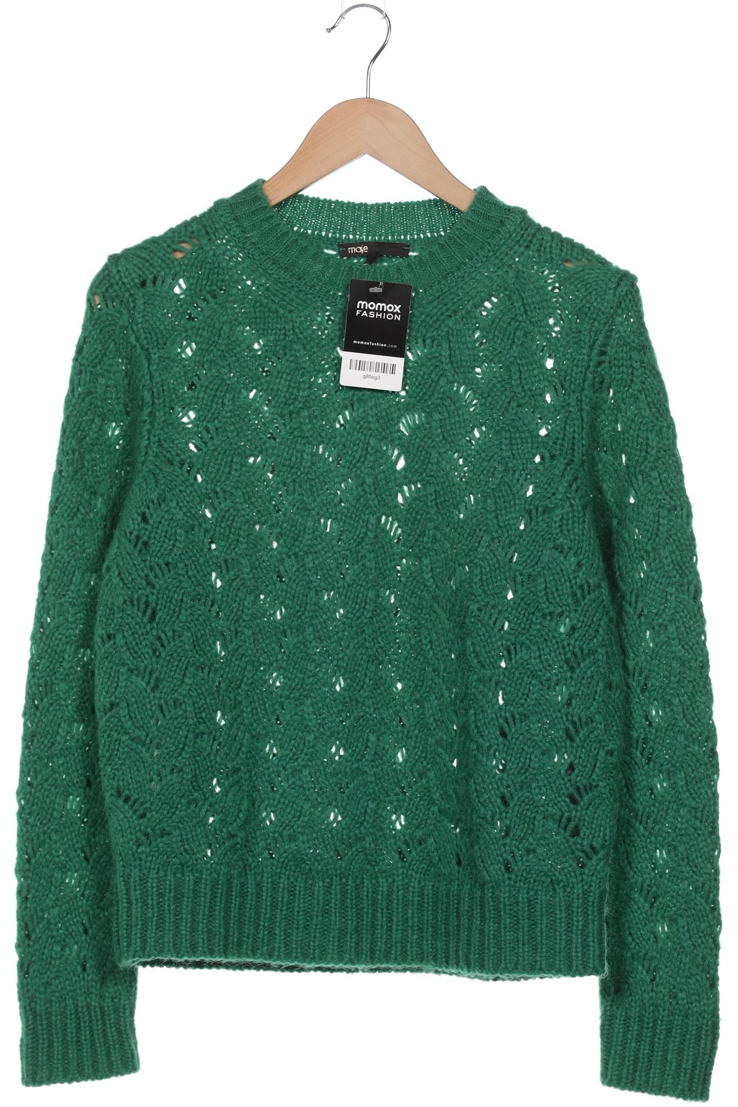 

maje Damen Pullover, grün, Gr. 42