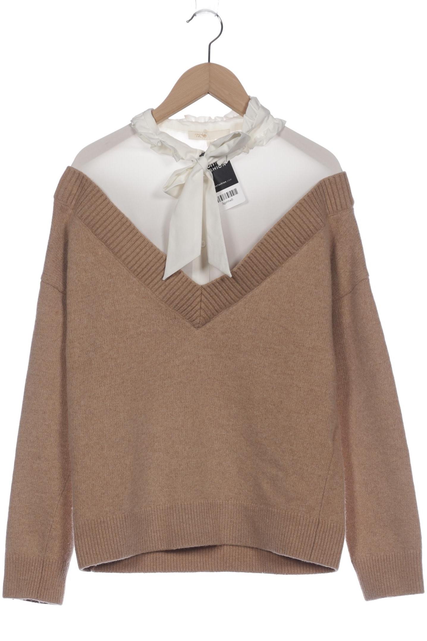 

maje Damen Pullover, beige, Gr. 42