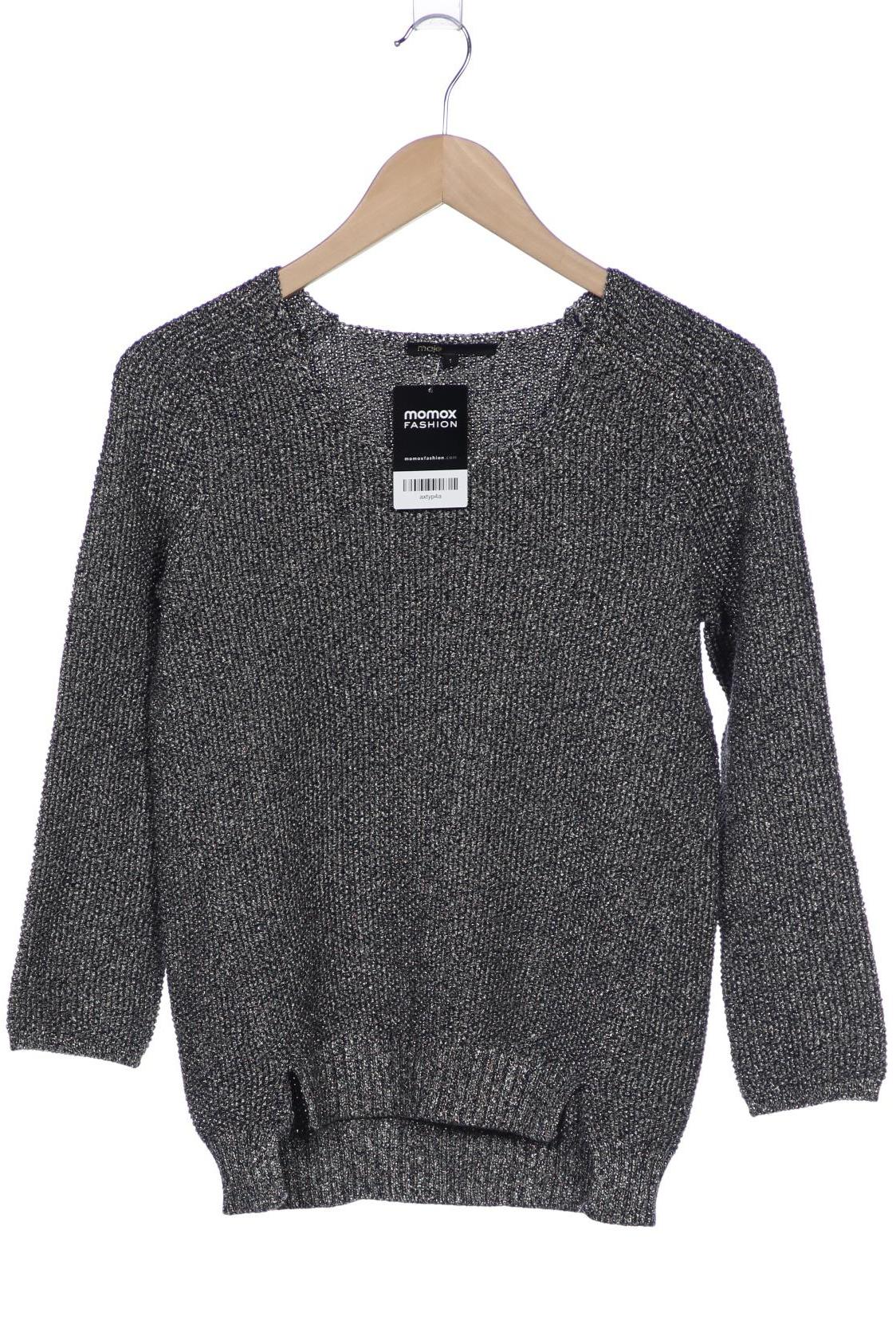 

maje Damen Pullover, silber, Gr. 36