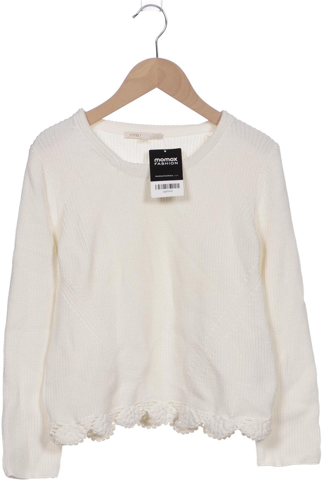 

maje Damen Pullover, cremeweiß, Gr. 36