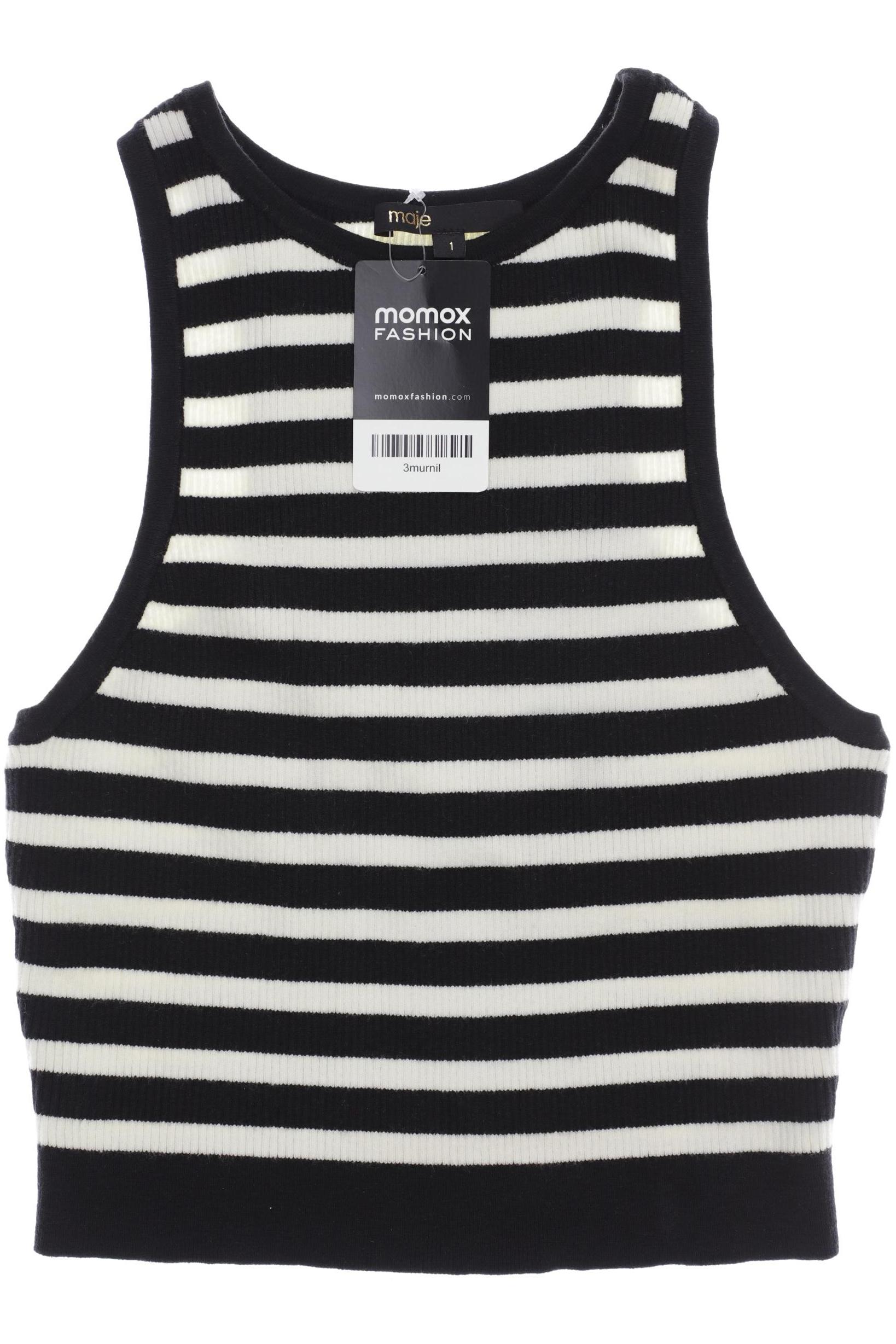 

maje Damen Pullover, schwarz, Gr. 36