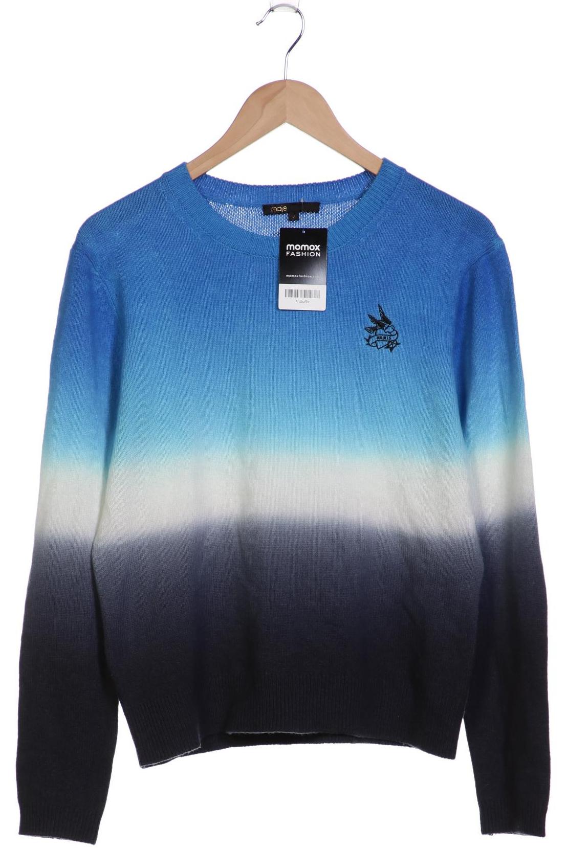 

maje Damen Pullover, blau, Gr. 38