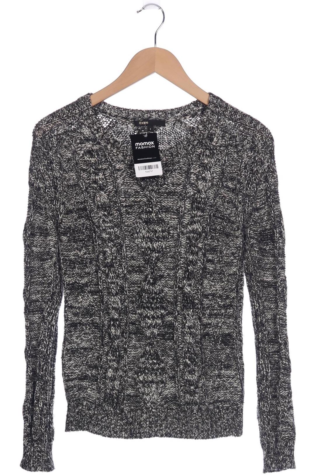 

maje Damen Pullover, schwarz, Gr. 36