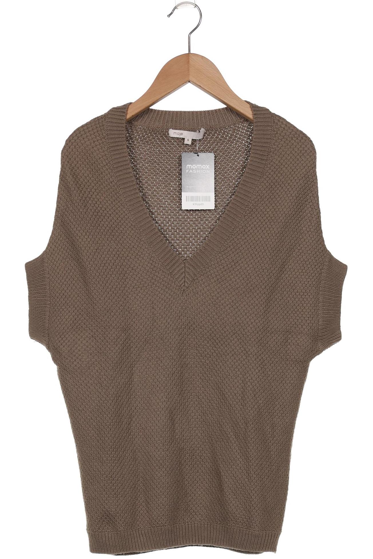 

maje Damen Pullover, grün, Gr. 36