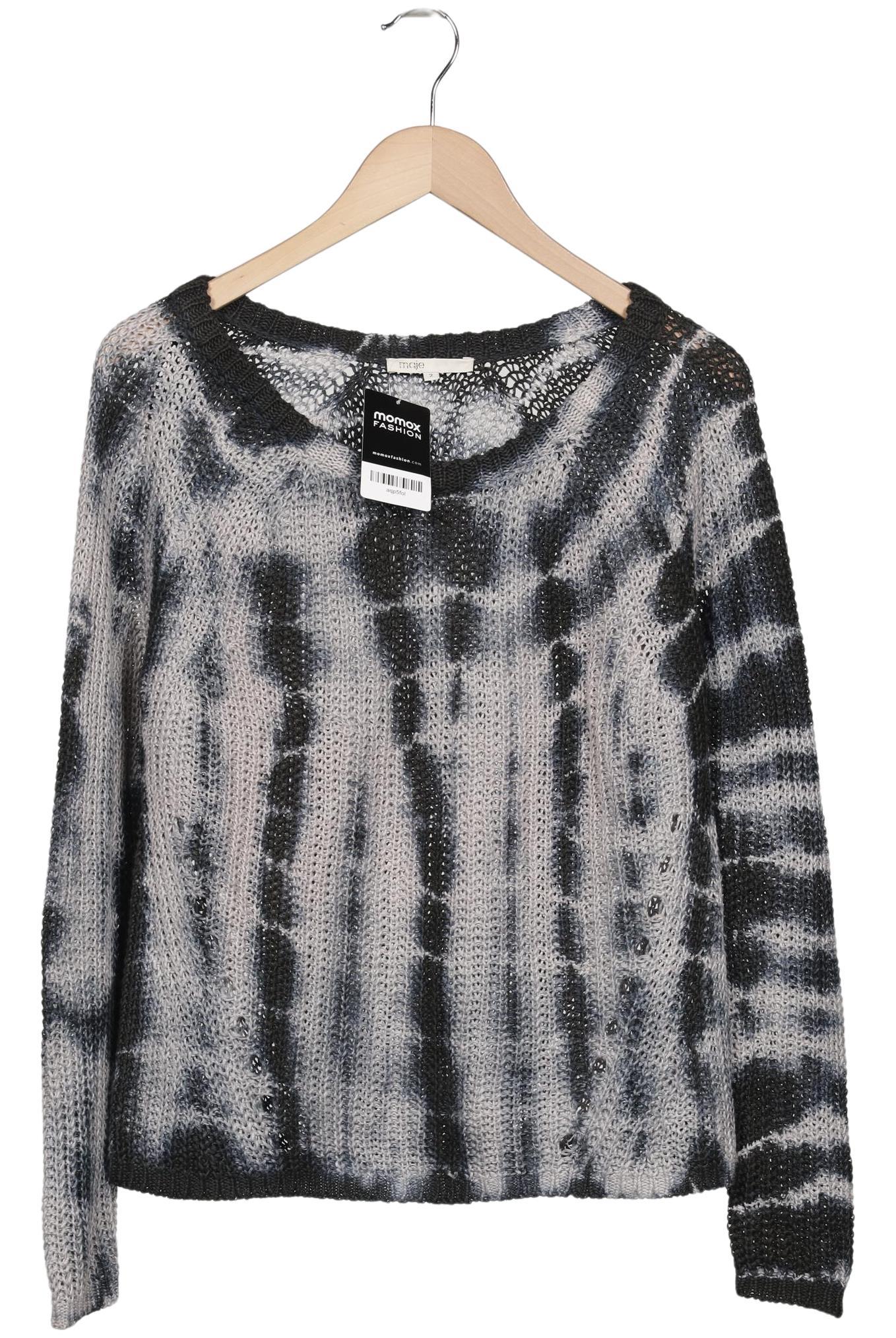 

maje Damen Pullover, grau, Gr. 38