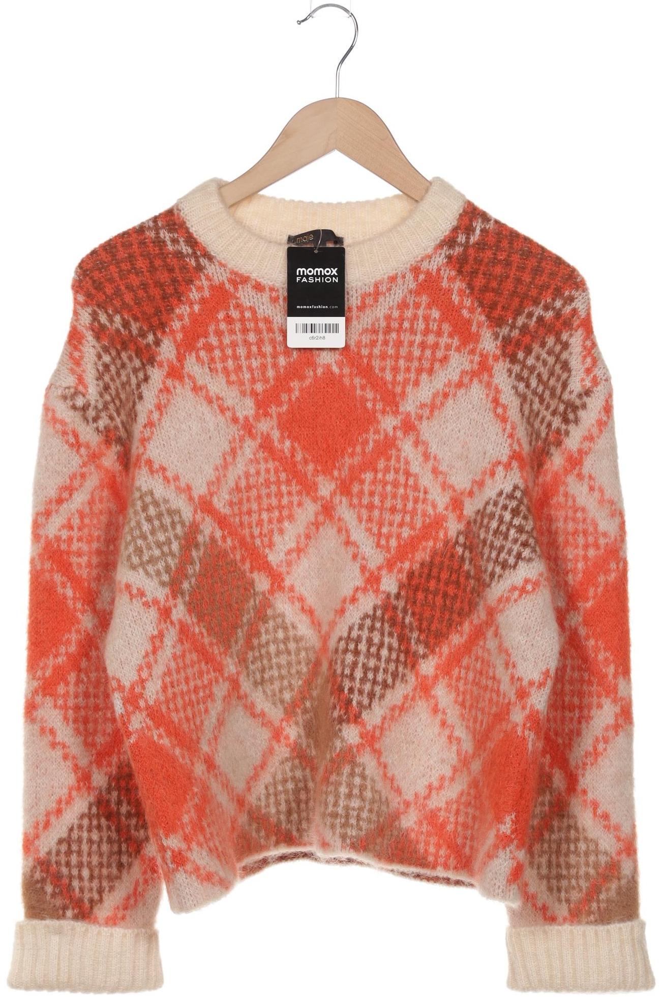 

maje Damen Pullover, orange, Gr. 42