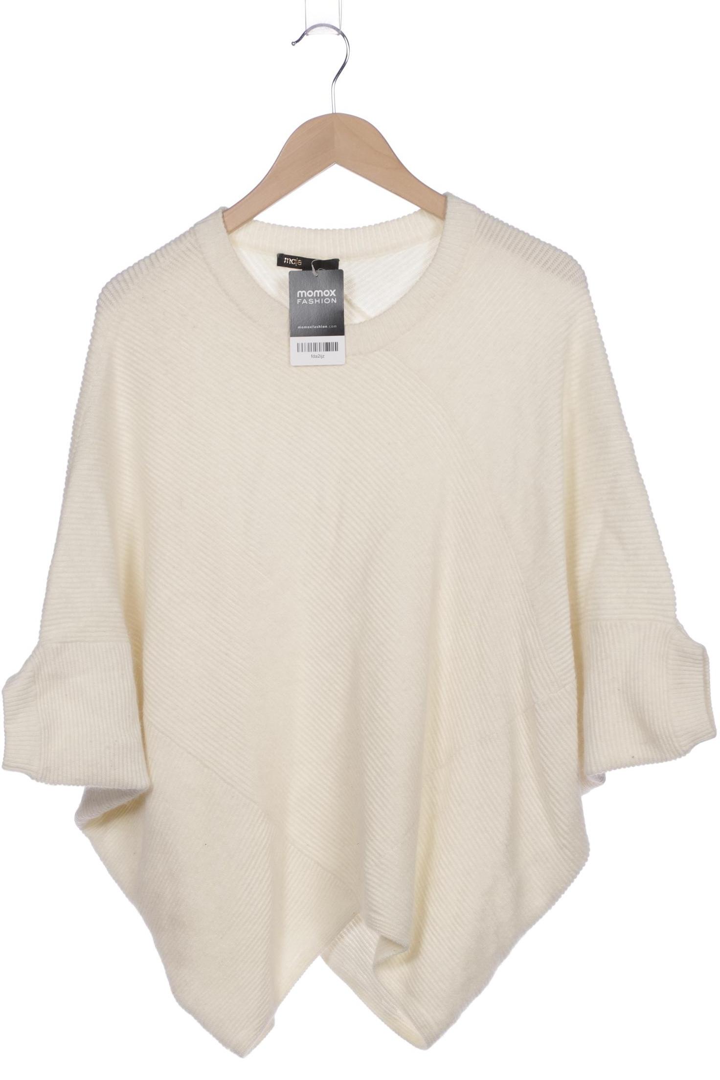 

maje Damen Pullover, weiß, Gr. uni