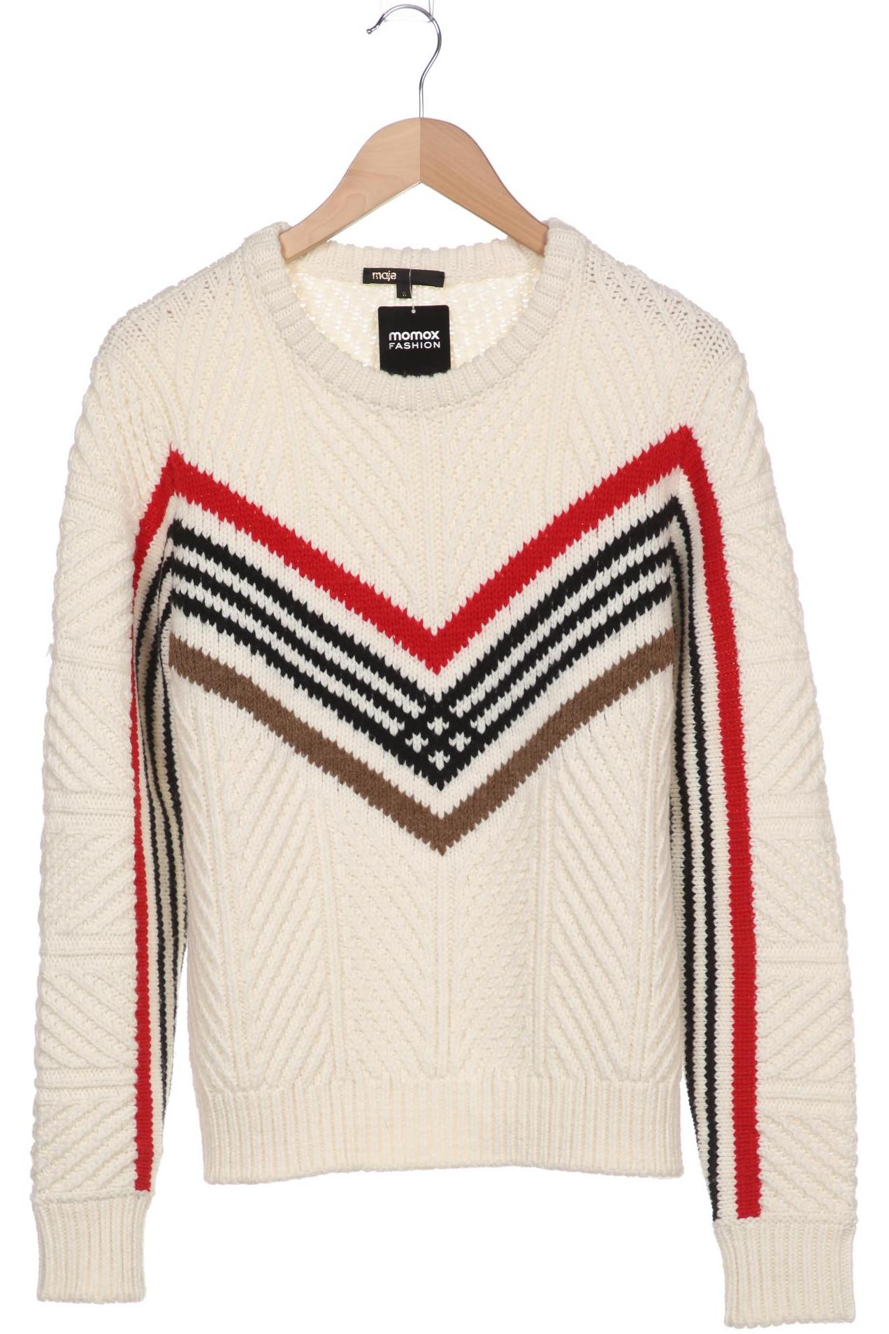 

maje Damen Pullover, cremeweiß