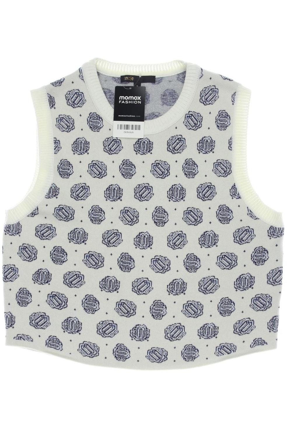 

maje Damen Pullover, weiß, Gr. 42