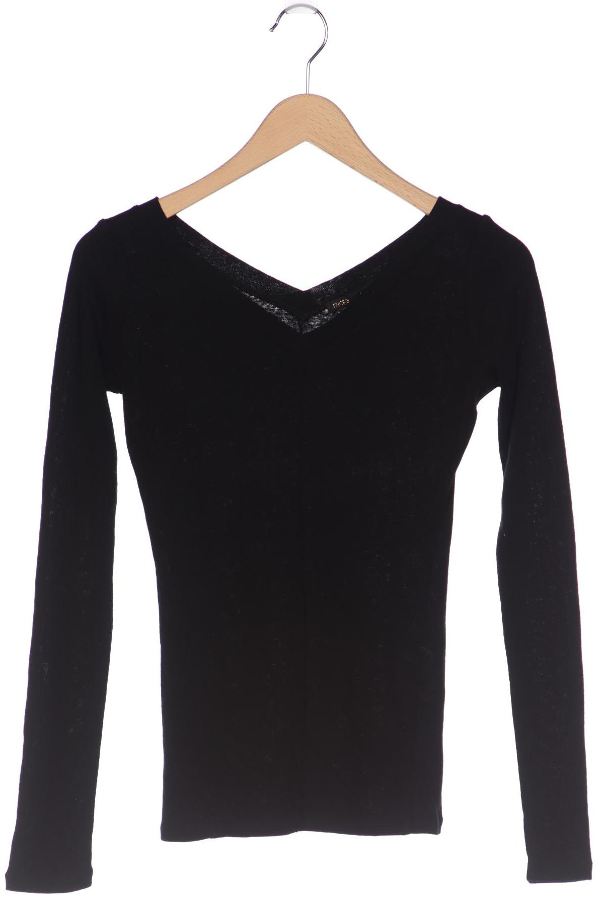 

maje Damen Pullover, schwarz